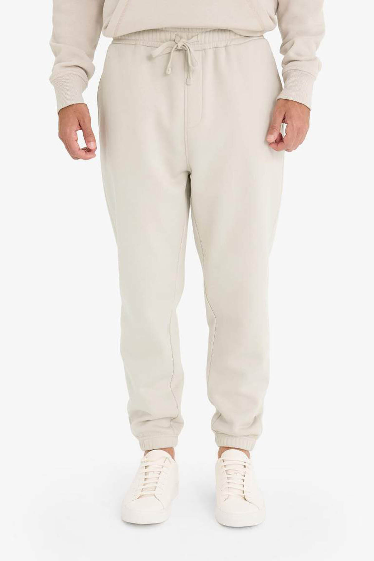 DeFacto Regular Fit Bağcıklı Bel Jogger Basic Eşofman Altı E6326AX25AU görsel 5