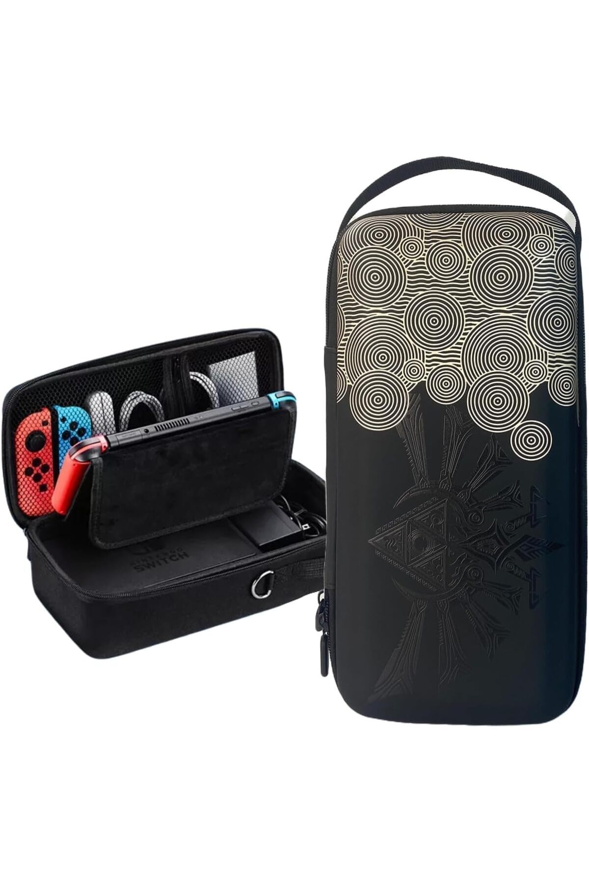 erorex-حقيبة حمل وتخزين لجهاز Switch OLED، حقيبة حمل كبيرة لجهاز Nintendo Switch/Switch OLED Model 1