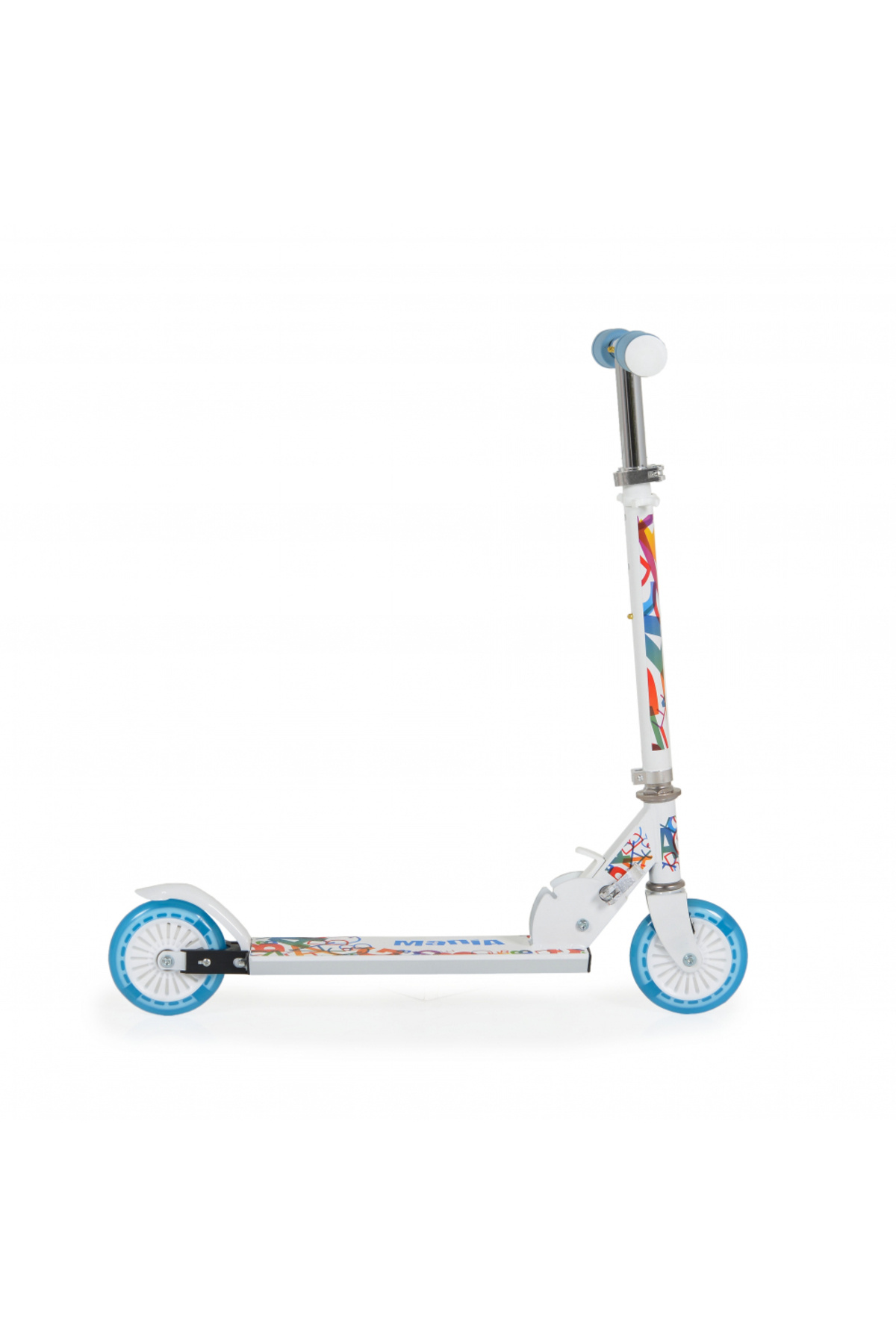 Moni-Foldable scooter with non-slip base, adjustable handlebar height 60-82 cm and PU wheels, from 3 years and up 7