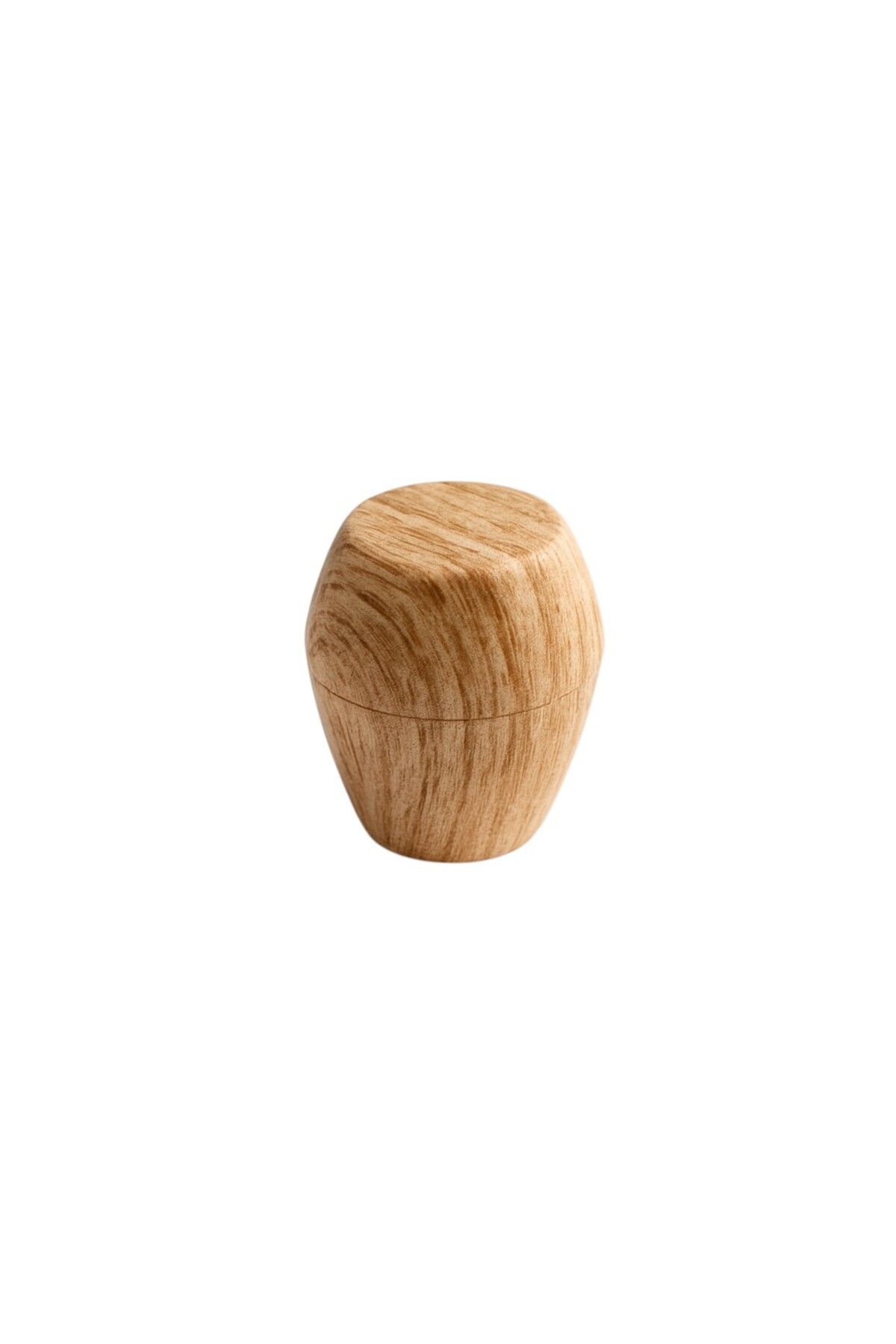 Badem10-Mercury Button Light Walnut Color Furniture Kitchen Wardrobe Cabinet Drawer Handle Handle Plastic Single Screw Handle 5