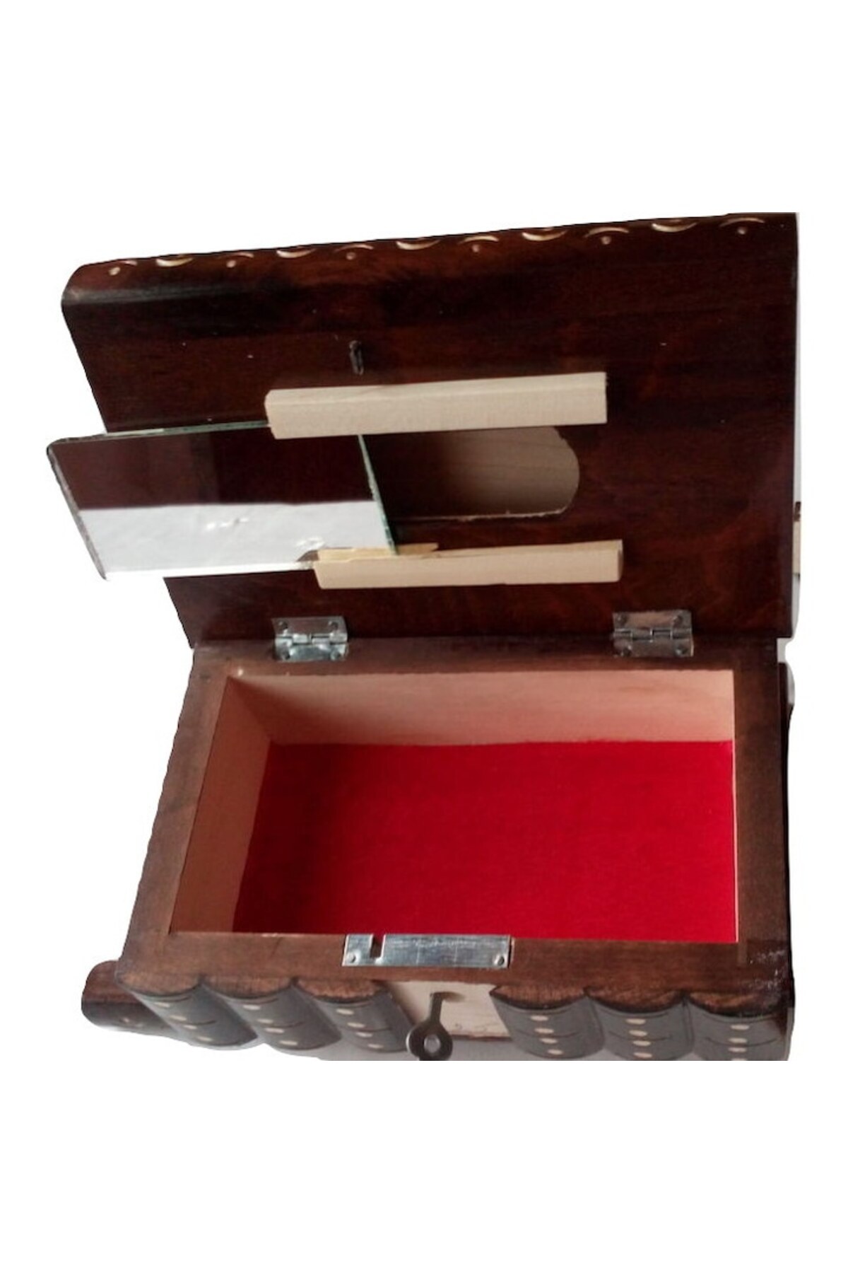 AZI-Puzzle Box with Hidden Key, Secret Box Brown 3