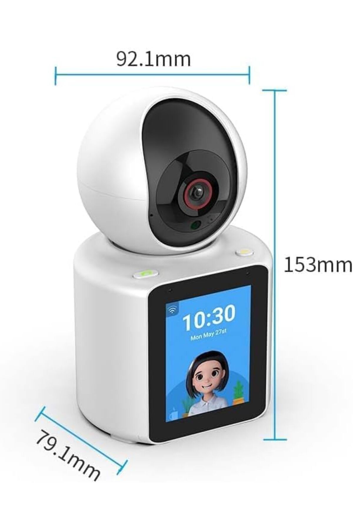 CFT-NEW 1080P Video Calling WIFI HD Camera, One Click Video Call Camera Night Vision Motion Detection Ho 3