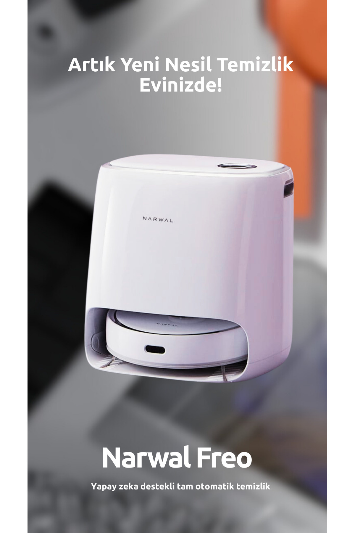 Narwal Pure Es Freo Akıllı Robot Süpürge ve Paspas