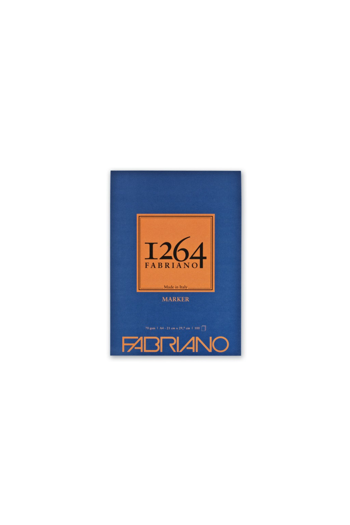 Fabriano-Drawing pad 1264 Marker, A4, 70gr, 100 sheets, without spiral 1