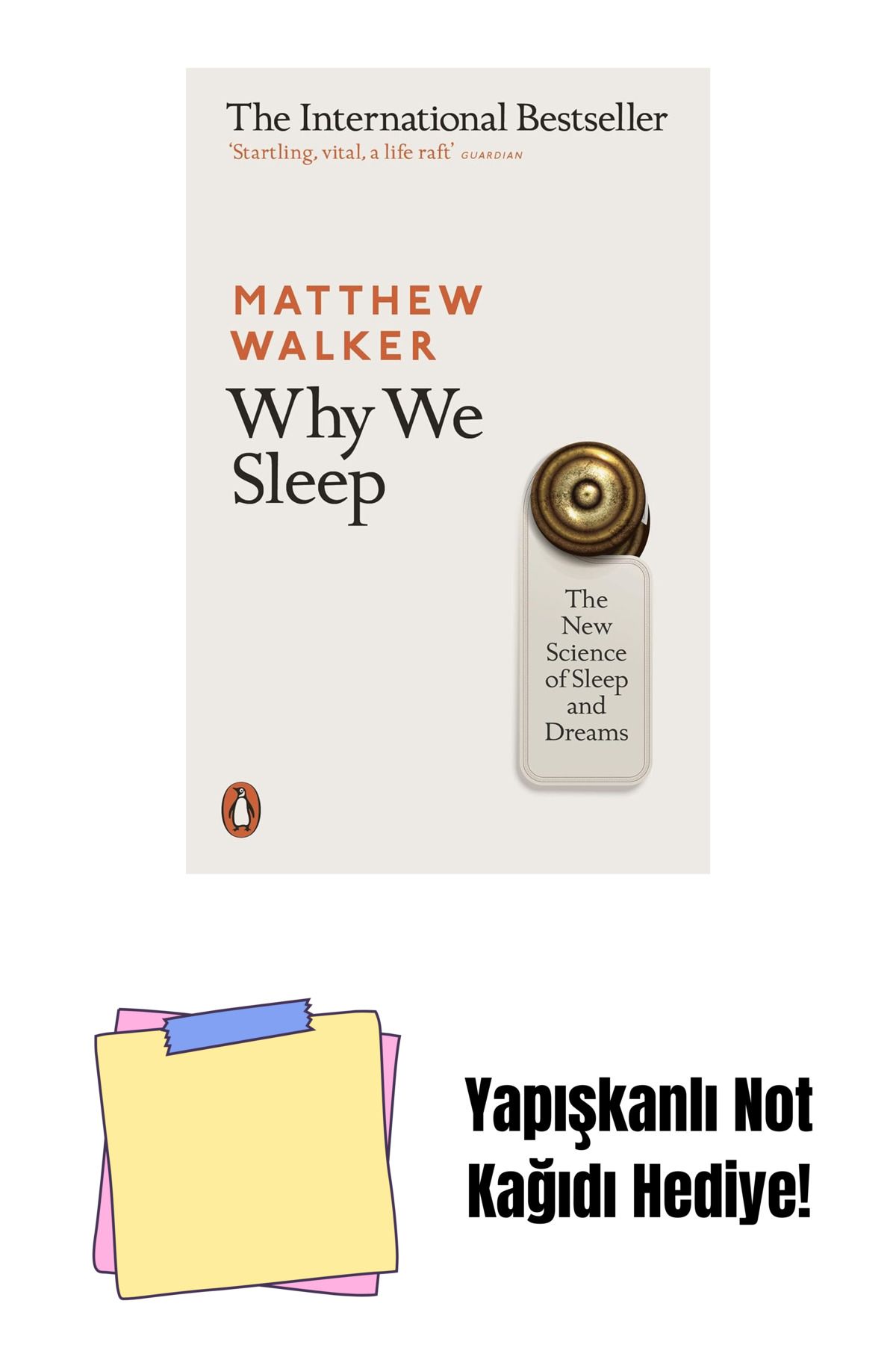 Bloomsbury-Why We Sleep: the New Science of Sleep and Dreams + Sticky Notes 1