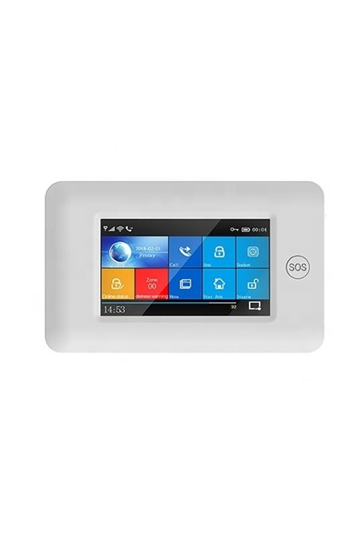 ACJ-WiFi + GSM Alarm System Kit, Touch Screen, Alexa and Google Assistant Compatible 3