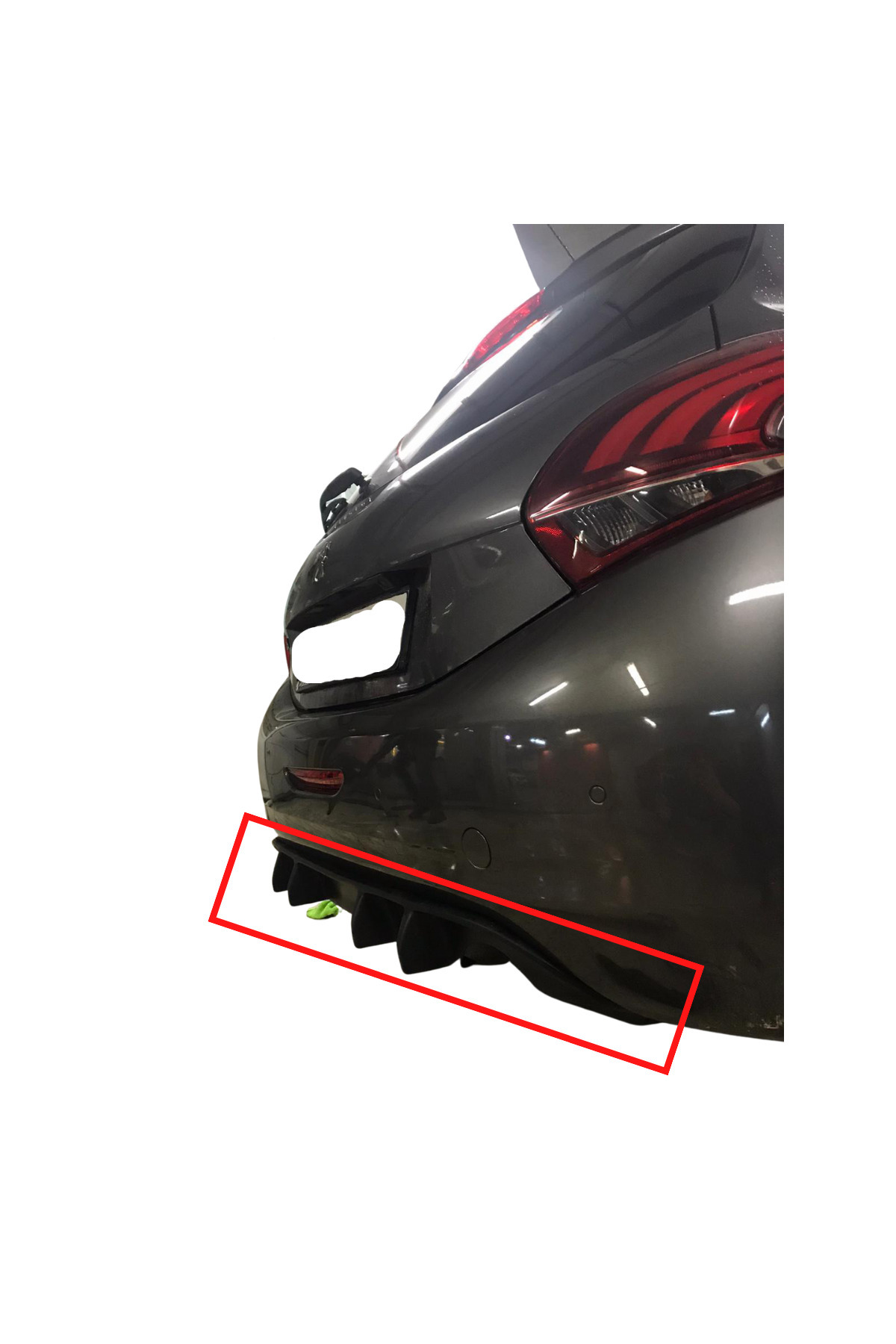 TÜRKSET PEUGEOT 208 DİFÜZÖR (( BOYASIZ ))