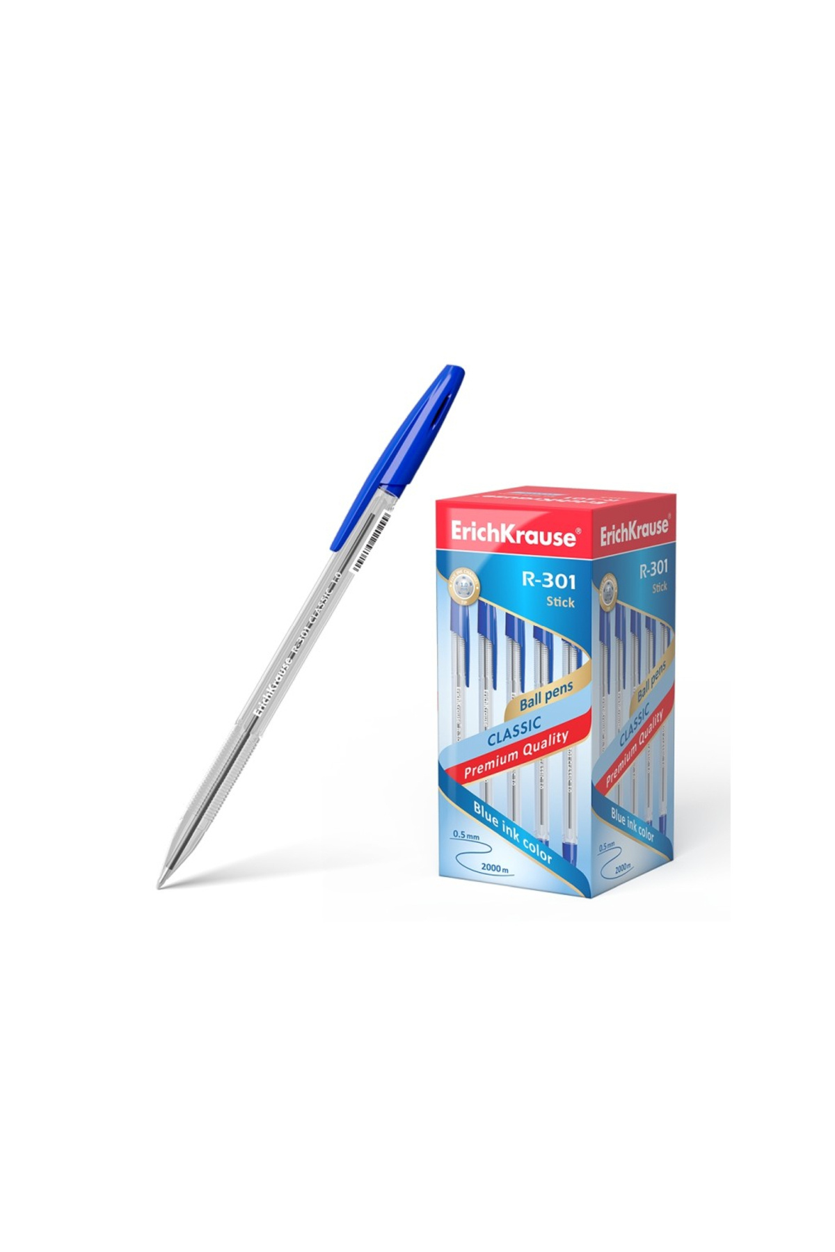 Erich Krause-Pix albastru R-301 Classic Stick 1.0 mm, Erich Krause 1