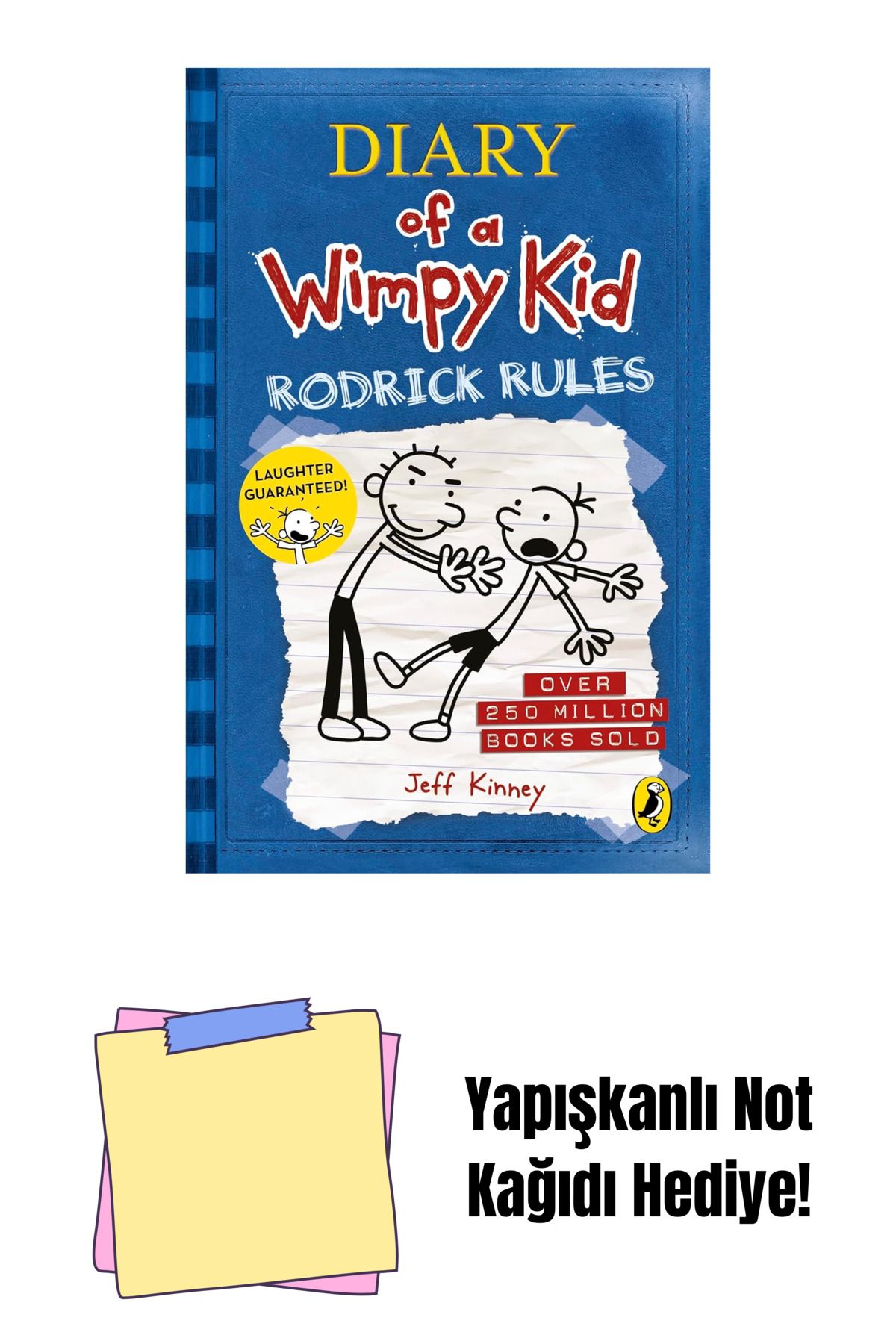 Bloomsbury-Rodrick Rules: Diary of a Wimpy Kid + Sticky Note Paper 1