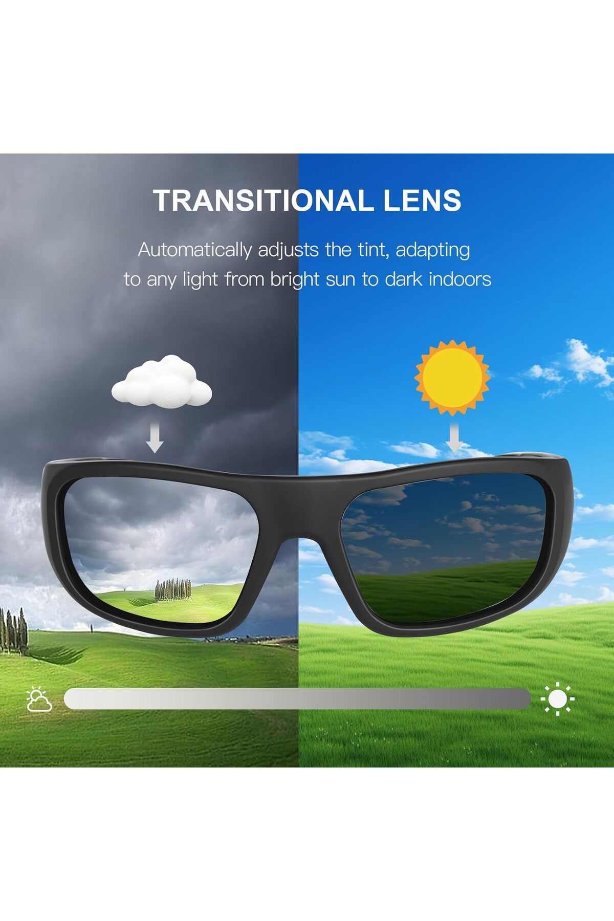 genernic-OhO Sunshine Smart Glasses Unisex, Transitional Polarized Glasses with Bluetooth Speaker 7