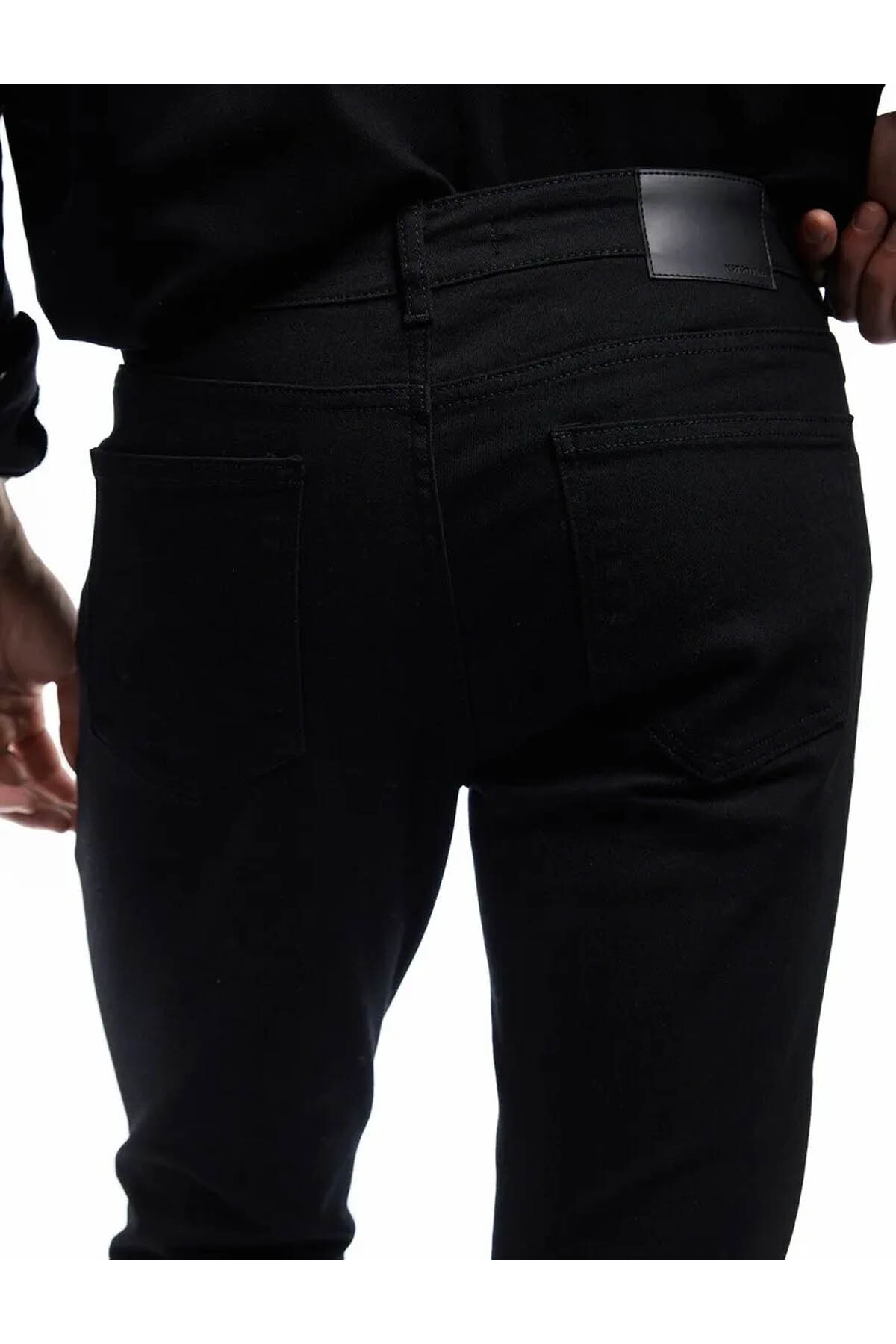 Koton  Michael Skinny Fit Siyah Erkek Jean Pantolon 6Wam40026Nd - Görsel 3