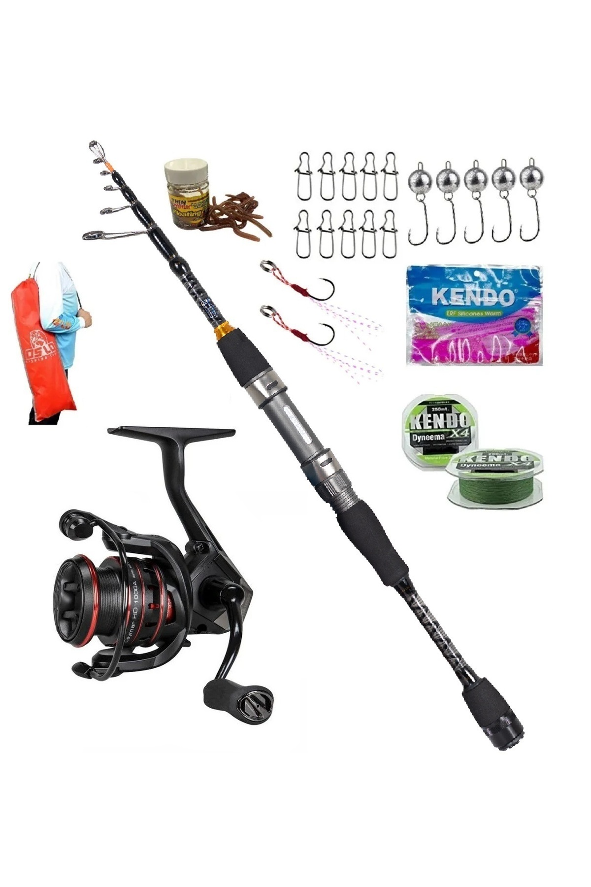 Oslo Okuma Ceymar HD CHD-1000A 2.28mt 0,5-10gr Ryuji Rock Fish