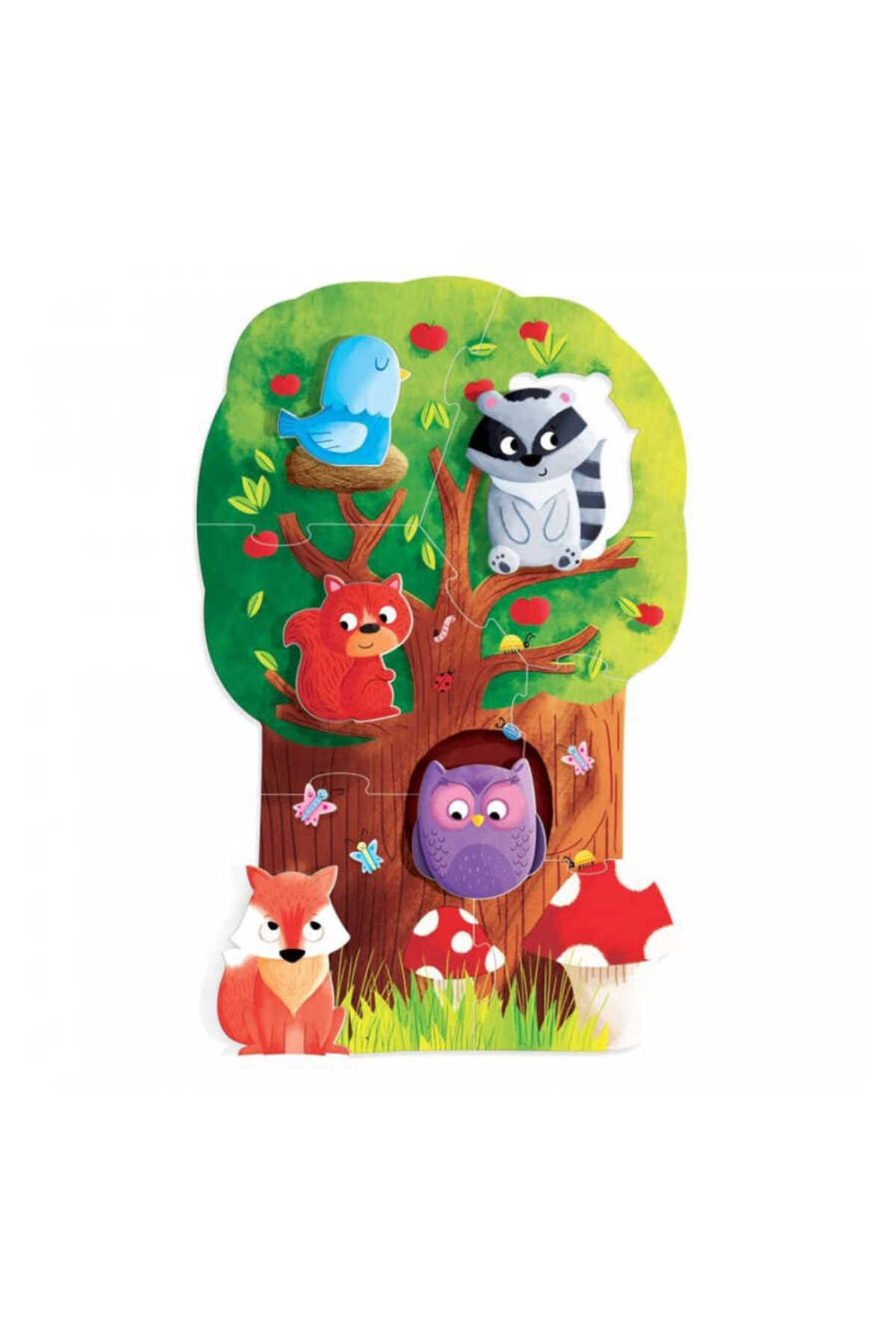 Headu Montessori First Puzzle The Forest (2-4 Yaş) fotoğrafı 4 (önizleme)