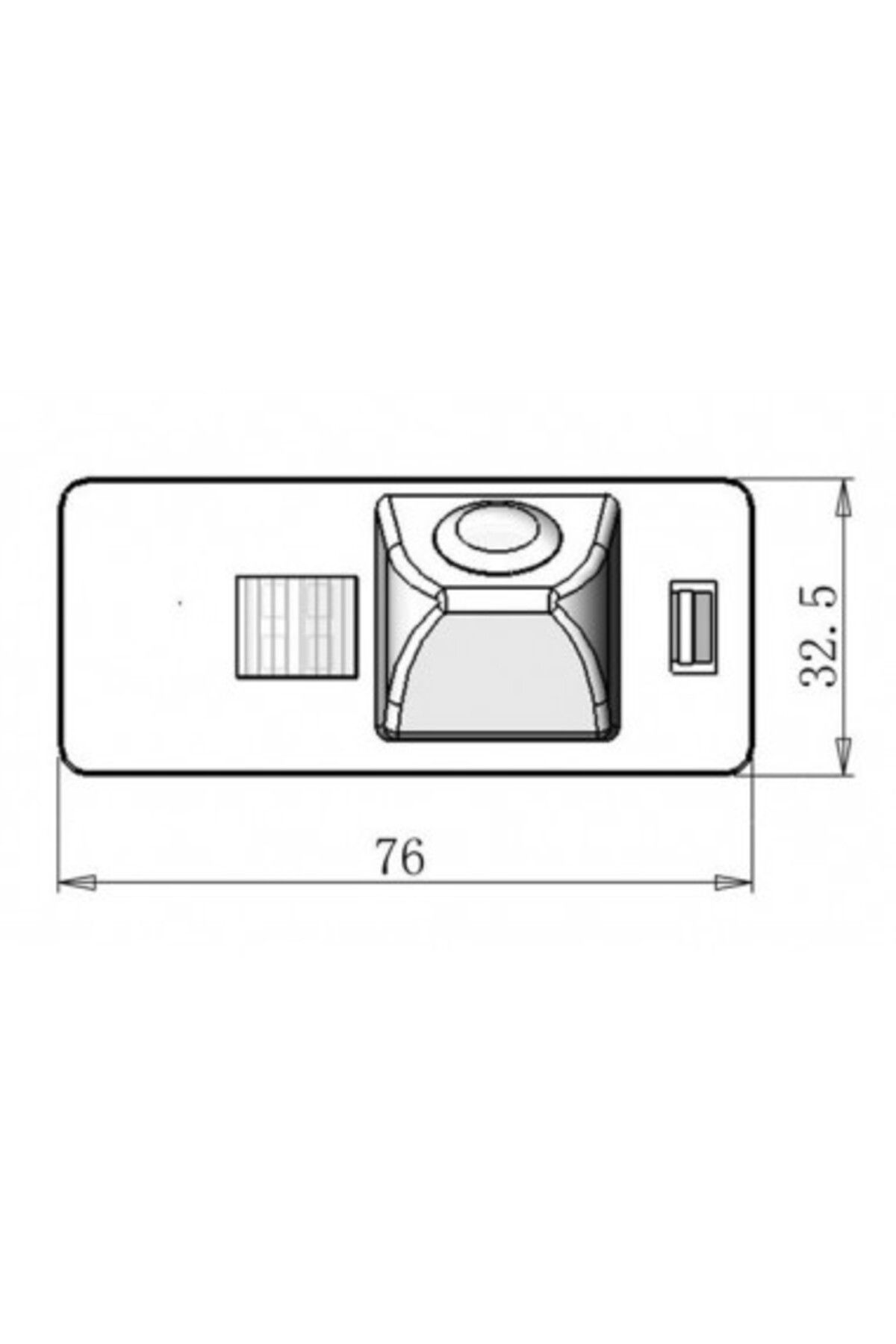 Xenon Bright-Rear view camera Audi A1, A4, A5, A6, A7, Q5 2