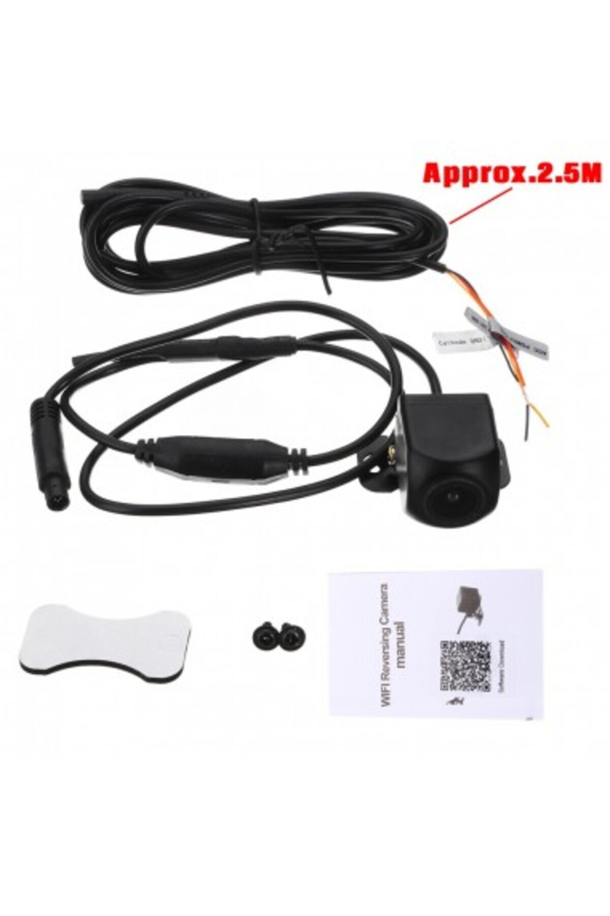 Xenon Bright-HD resolution WI-FI car camera for rear/front view with Nightvision 2