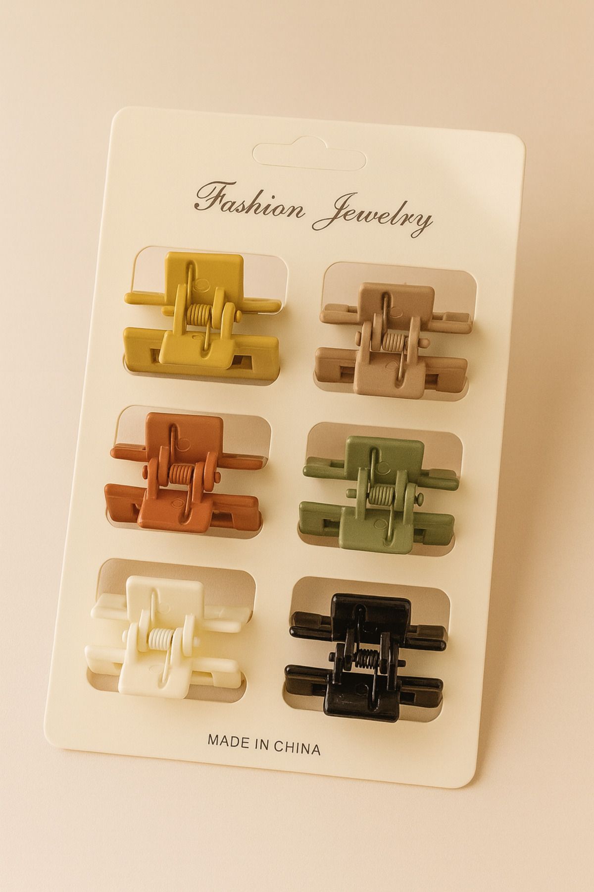 Srctech-Set of 6 Colorful Mini Peg Buckles 3