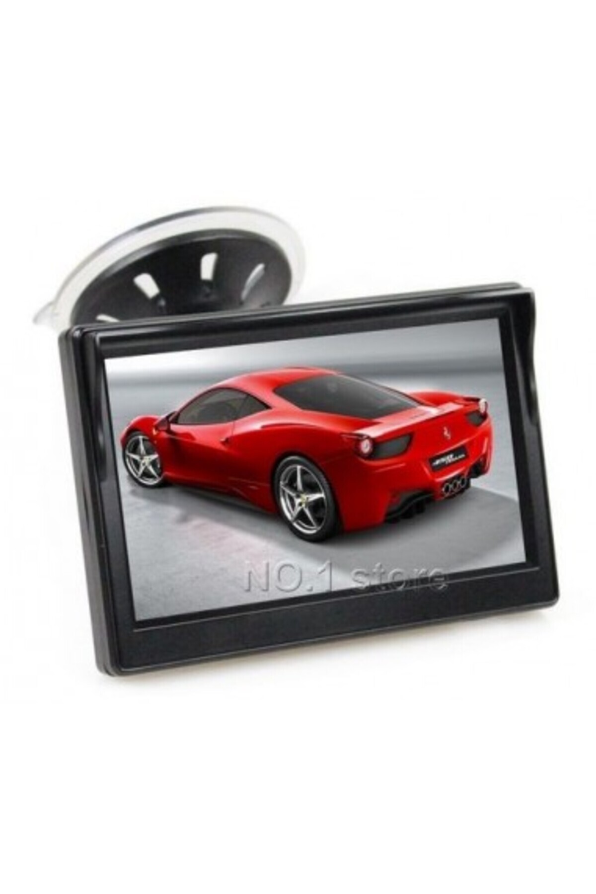 Xenon Bright-4.3″ LCD car display with windshield suction cup 1