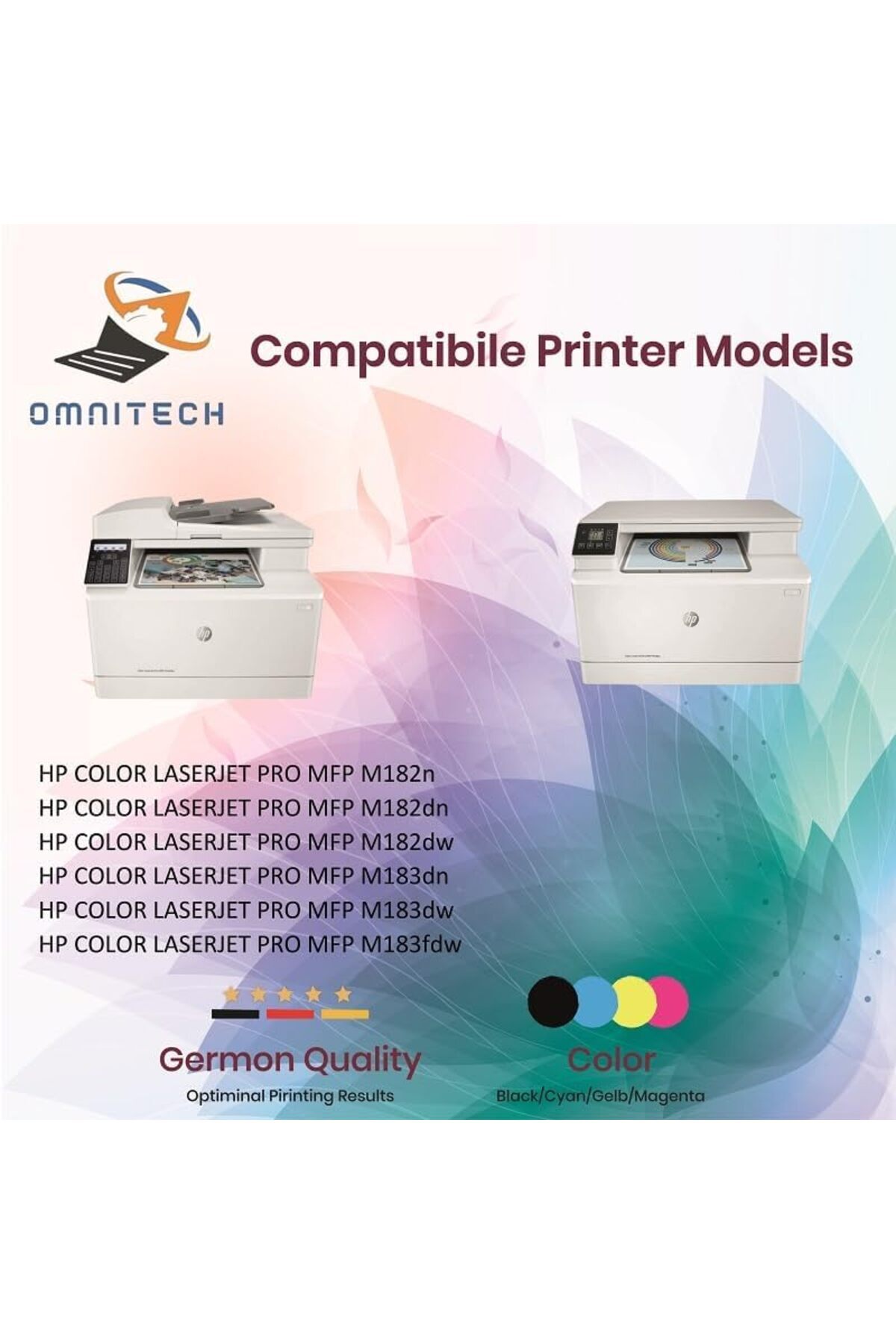 Omnitech-Omni Tech 216A High Yield Toner Cartridge Multipack – Compatible with HP Color LaserJet Pro M155dw 8