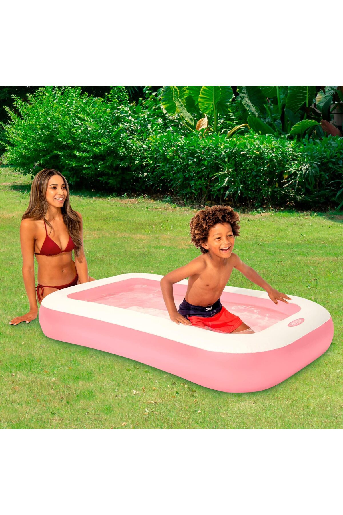 erorex-Rectangular Pool Inflated Size: 166 Cm X 100 Cm X 25 Cm (58423Np) 2