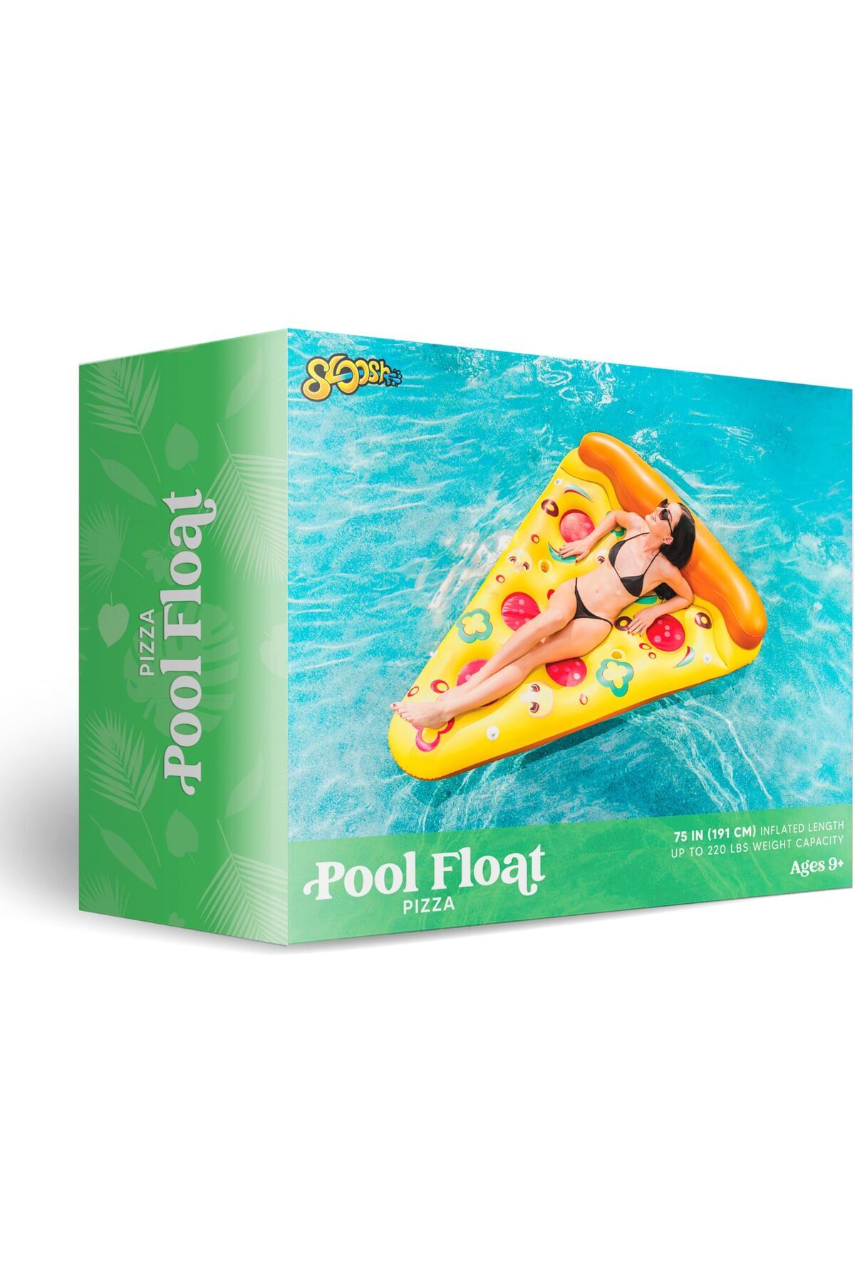 erorex-Giant Inflatable Pizza Slice Pool Raft 1.8 X 1.5 M Inflatable Pool Raft Summer Pool Raft Swimming 6
