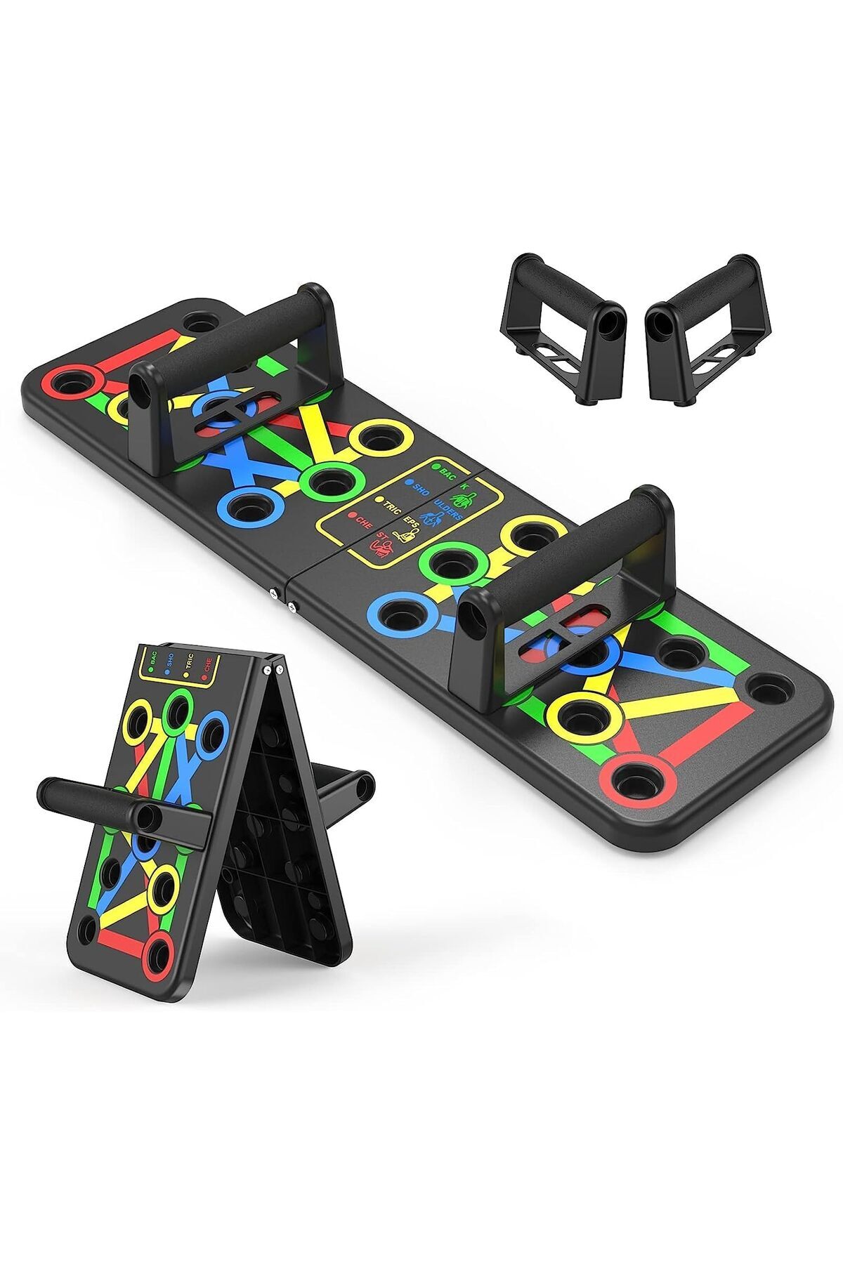 erorex-Push Up Board Portable Multi Function Foldable 14 1 Fitness Push Up Bar Perfect Push Up Handles 1