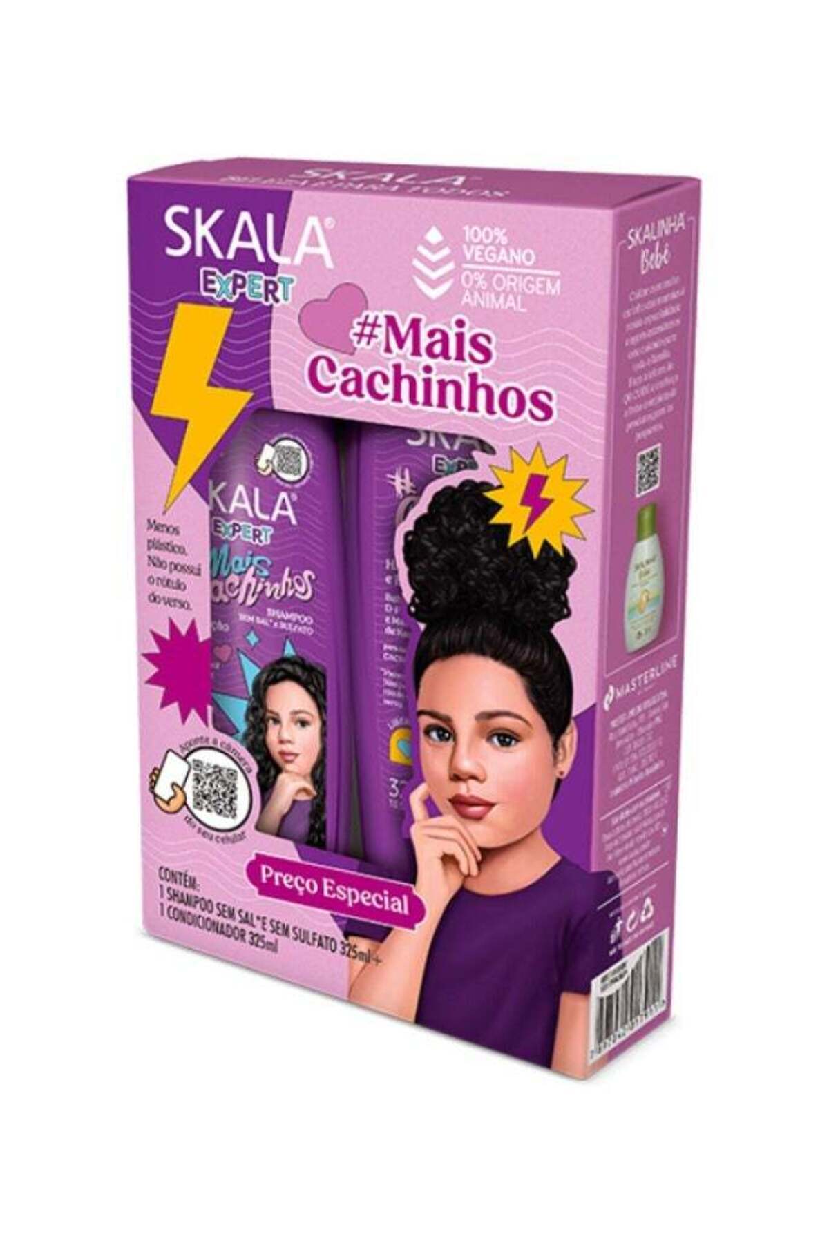 Scala-Miss Cachinhos Kids Shampoo and Conditioner Set for Complete Care 1