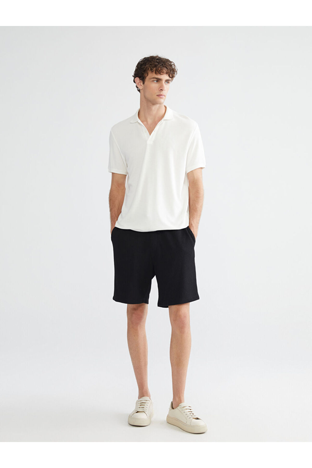LC Waikiki-Create Your Style from Uzg Store |   Standard Fit Men's Shorts 2