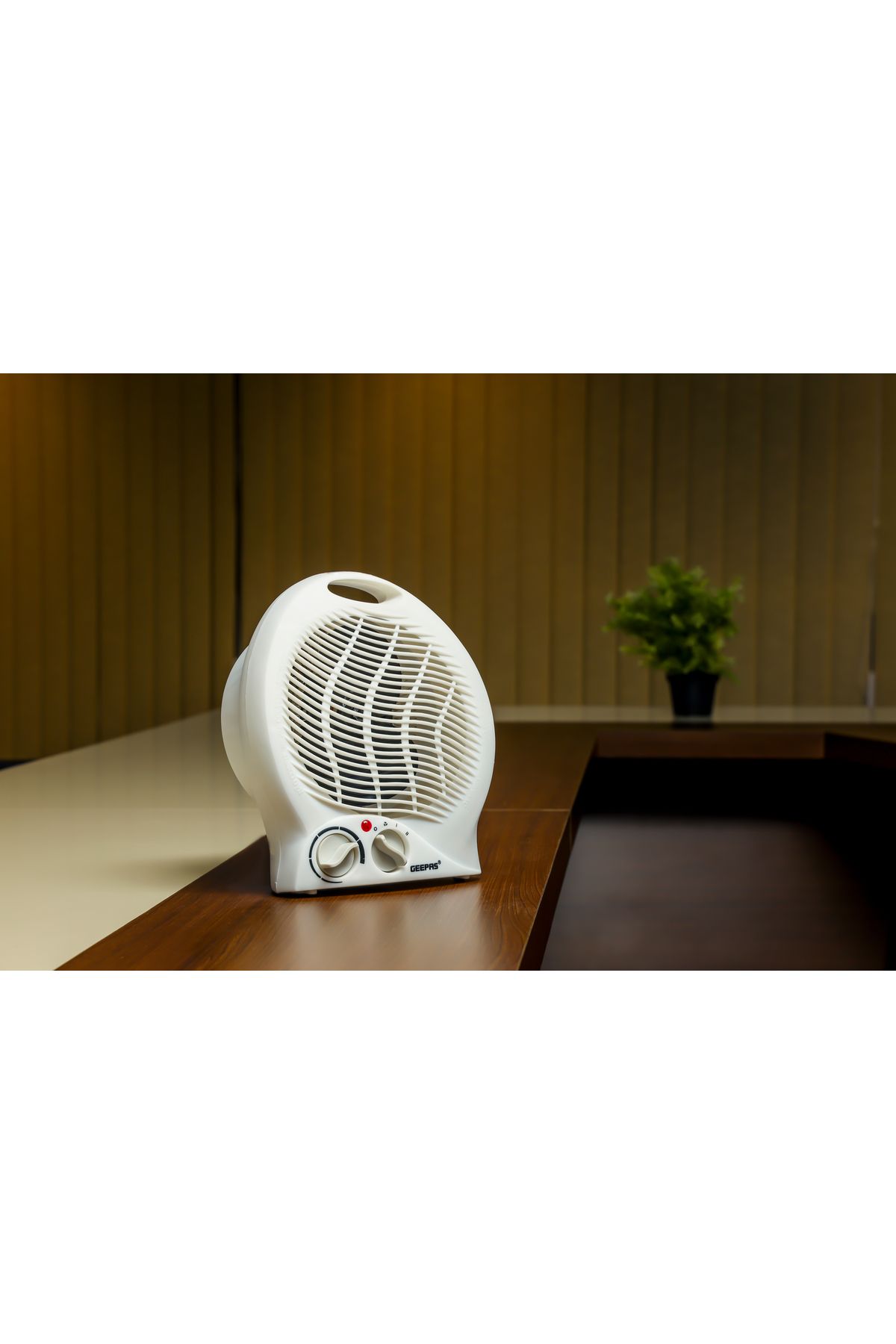 Geepas-Fan Heater- GFH9521| High Performance Fan with 3-Speed Controls and 2 Heating Power 3