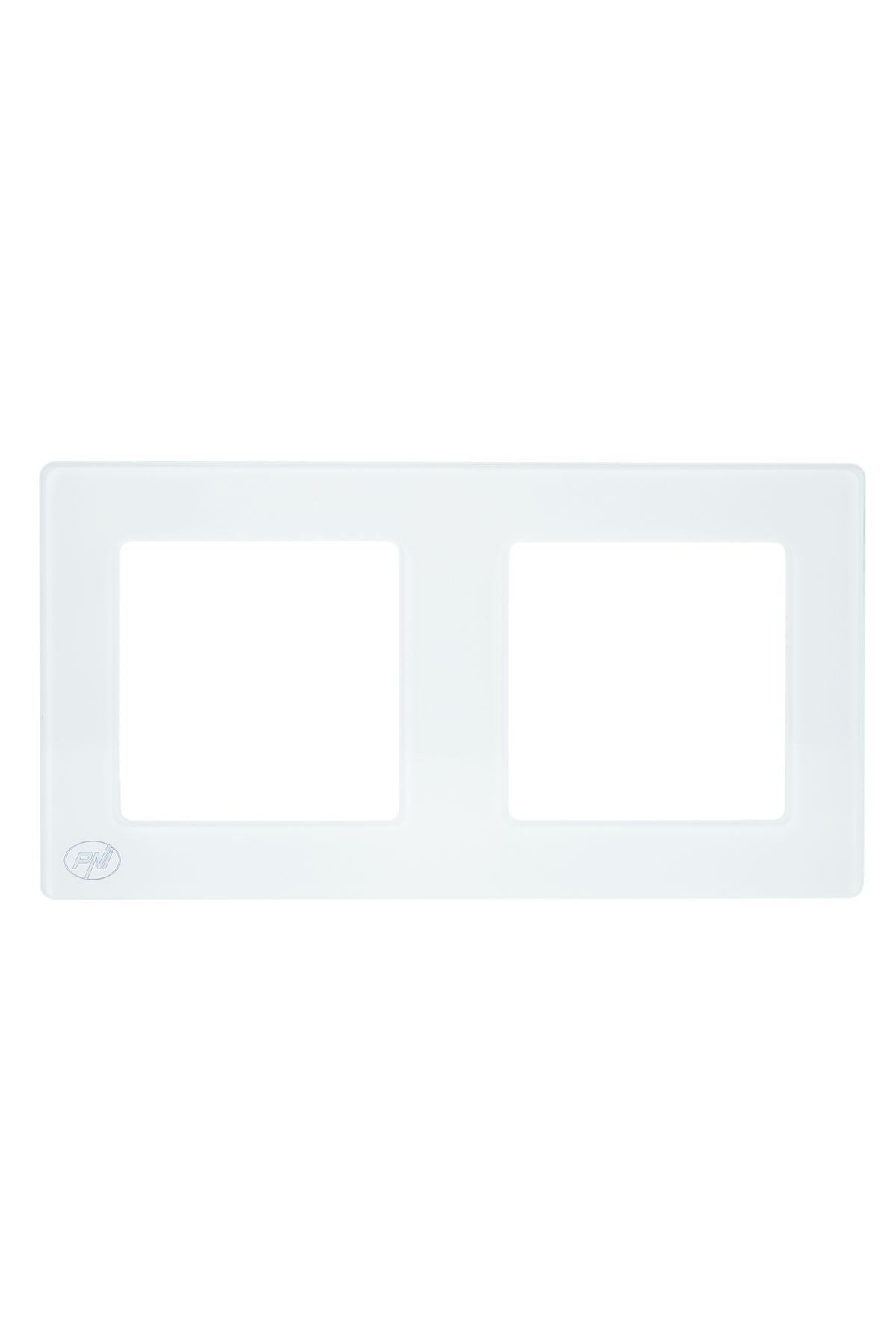 PNI-Double frame WP2 made of glass for sockets 1