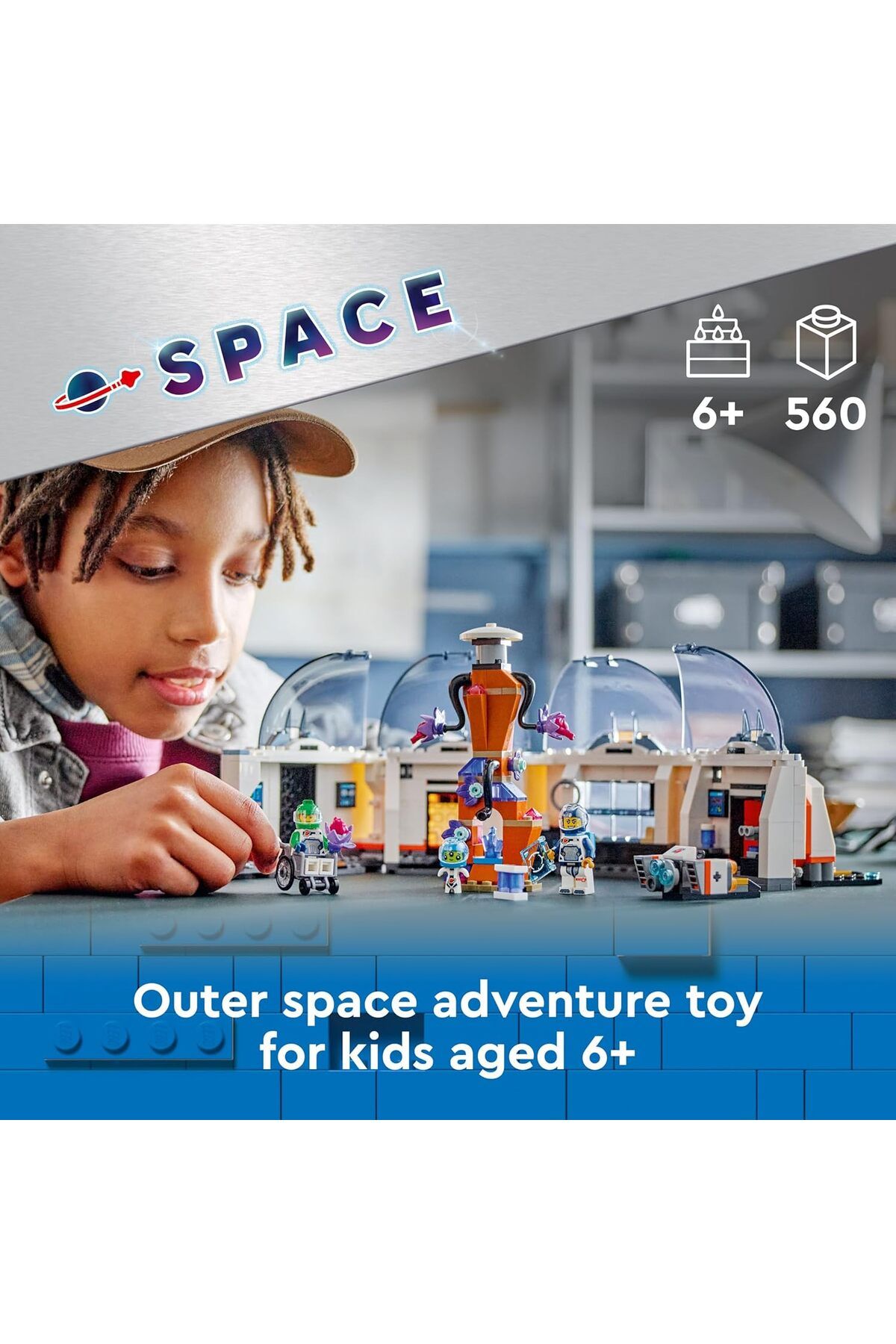 LEGO-LEGO® City Space Science Lab 60439 Building Toy Set (560 Pieces) 5