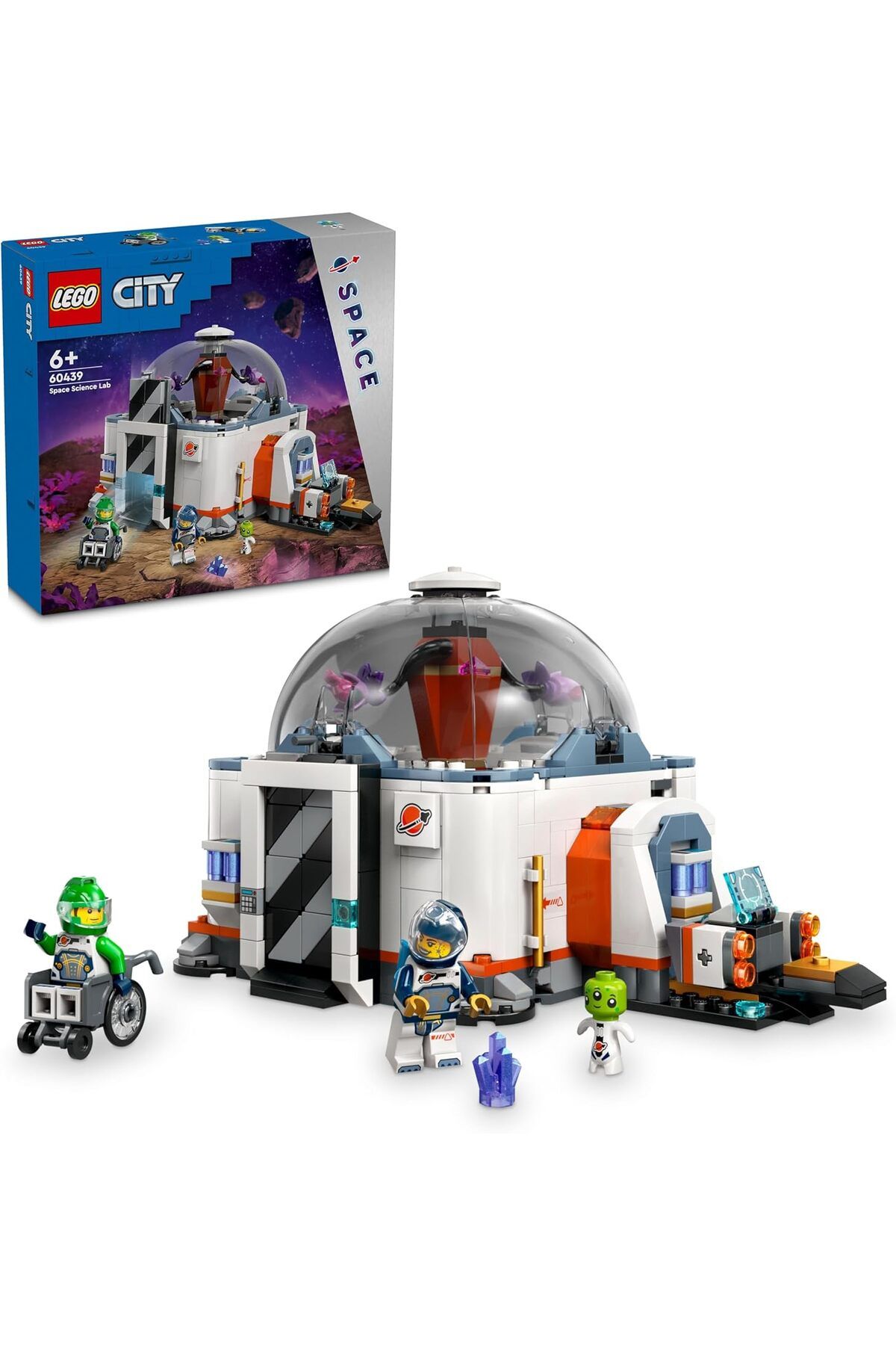LEGO-LEGO® City Space Science Lab 60439 Building Toy Set (560 Pieces) 1