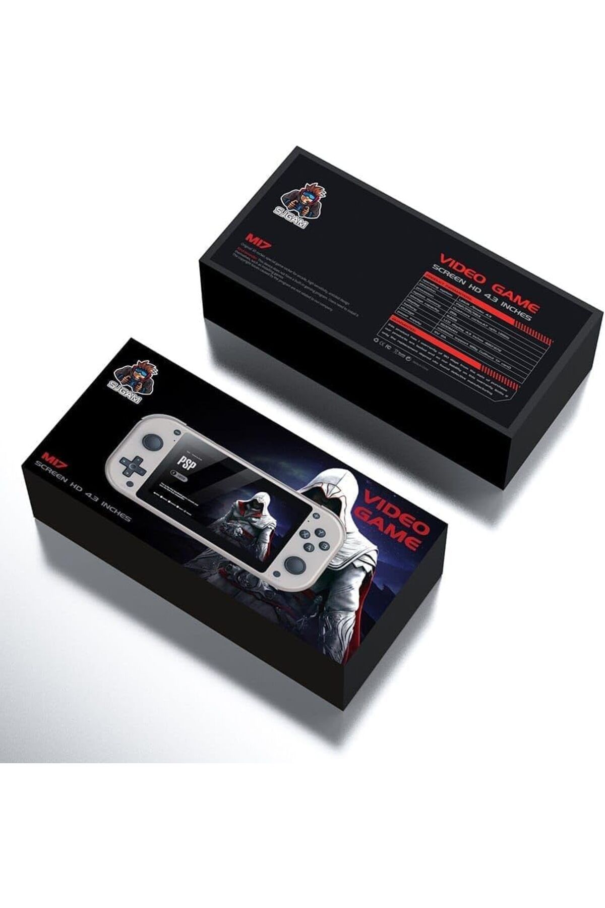 CFT-Retro Handheld Video Game Console Open Source Linux System 4.3 Inch IPS Screen Portable Pocket Video 1