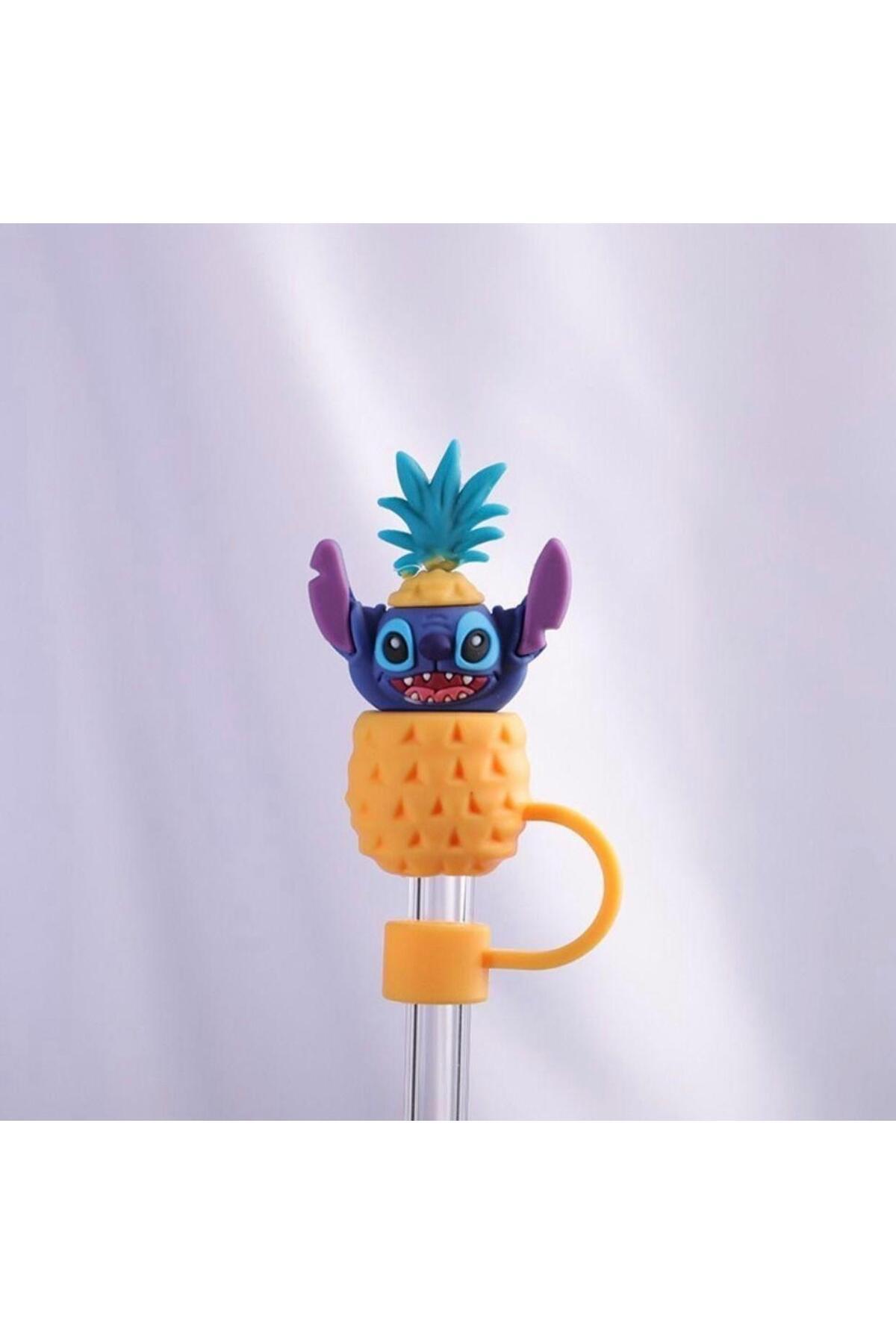 est-co Pipet Koruyucusu Aksesuar STİTCH ( 10 mm ) (STANLY QUENCHER UYUMLU) Stitch Karekter ,Pipet Tıpası,