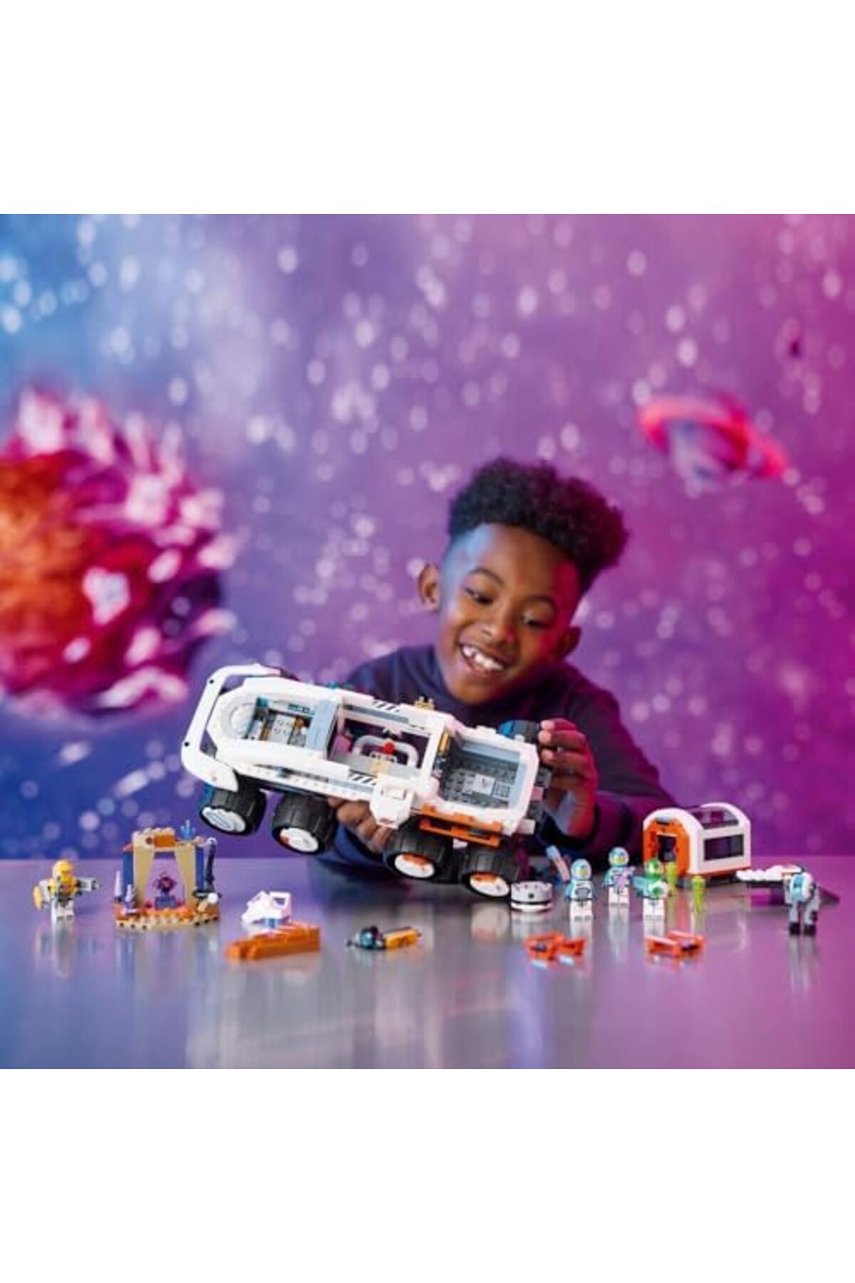 ماشین فرماندهی شهری و بارکش جرثقیل، اسباببازی فضایی برای پسران و دختران ۷ سال به بالا، وسایل نقلیه