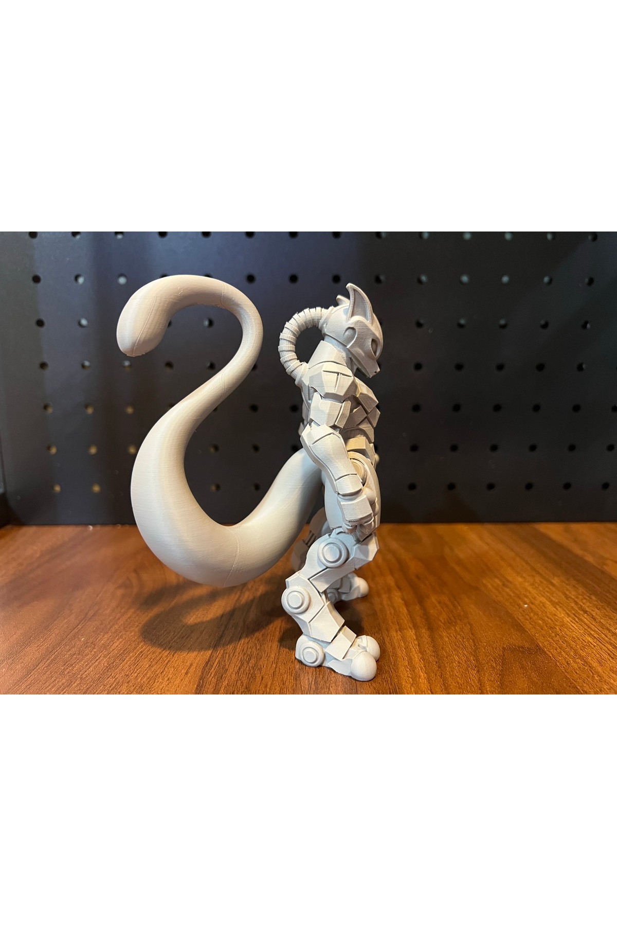 تمثال ميكا بوكيمون ميوتو - شخصية ديكور مستقبلية مطبوعة ثلاثية الأبعاد