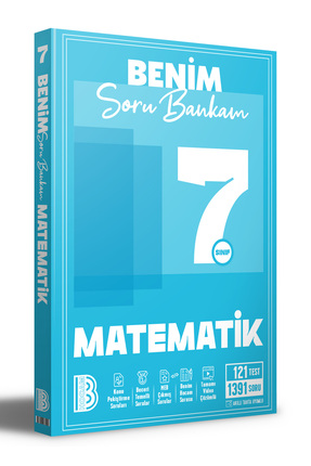 Benim Hocam Yayınları 7. Sınıf Matematik Soru Bankam Benim Hocam Yayınları