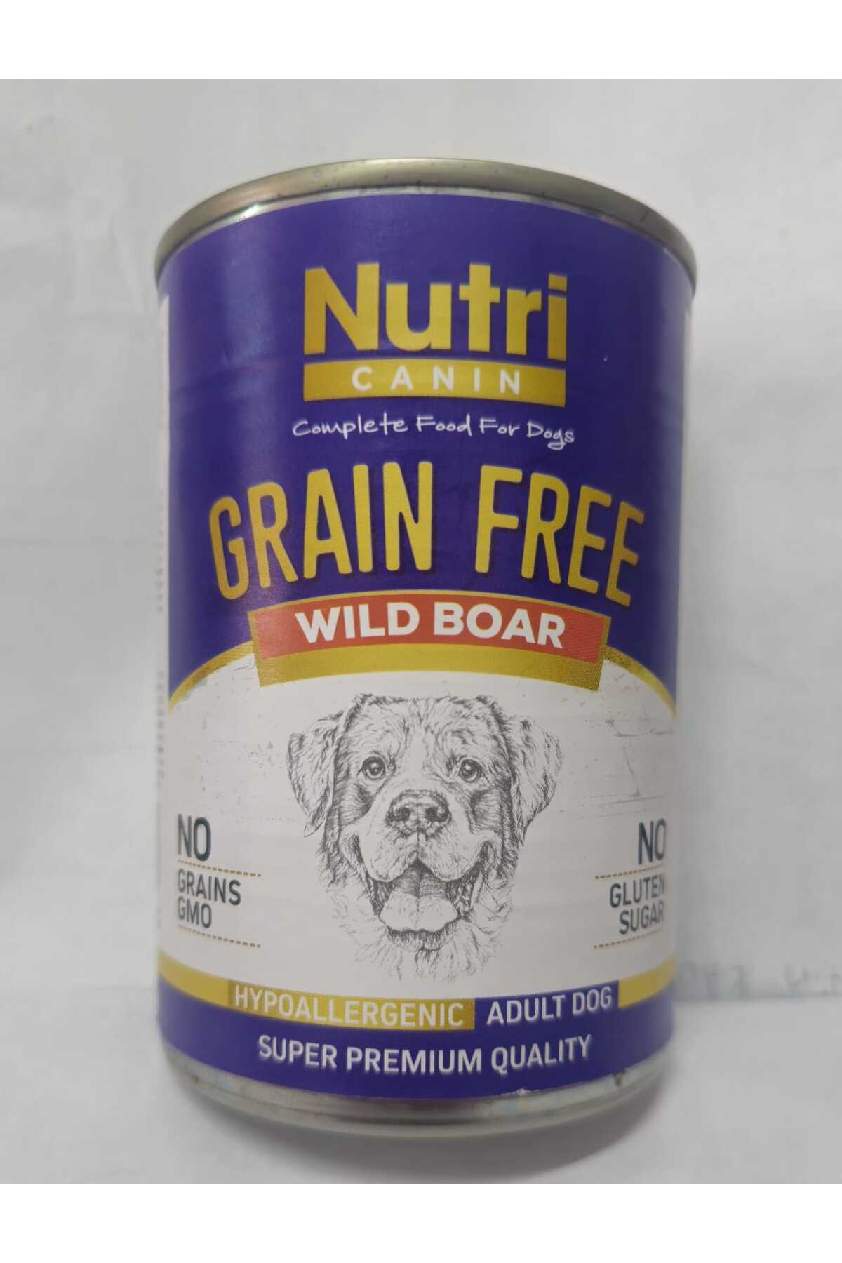 Nutri Canine NUTRİ CANIN GRAIN FREE WILD BOAR 400 GR