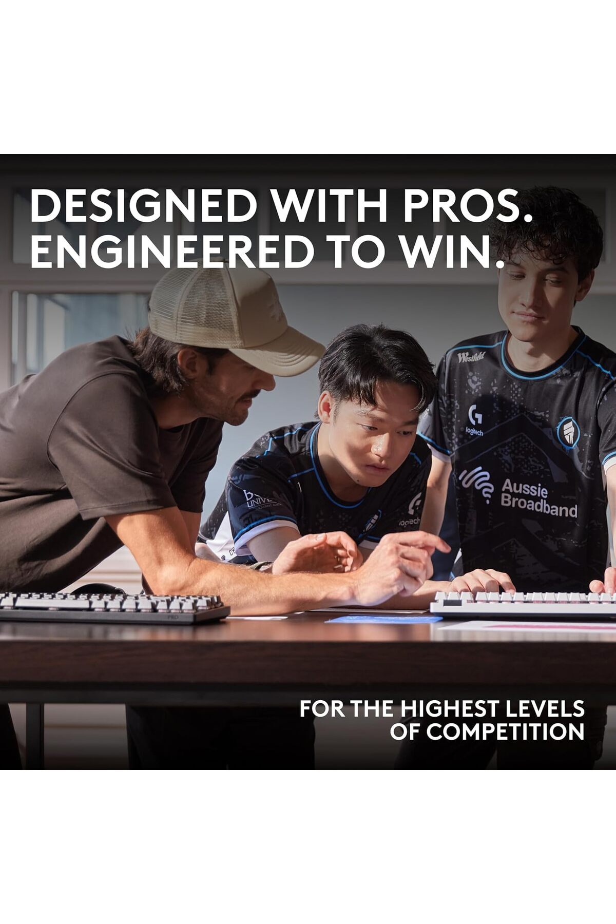 logitech-G Pro X 60 Lightspeed, Wireless Gaming Keyboard, 60% TKL Mechanical Ultra Compact for PC 5