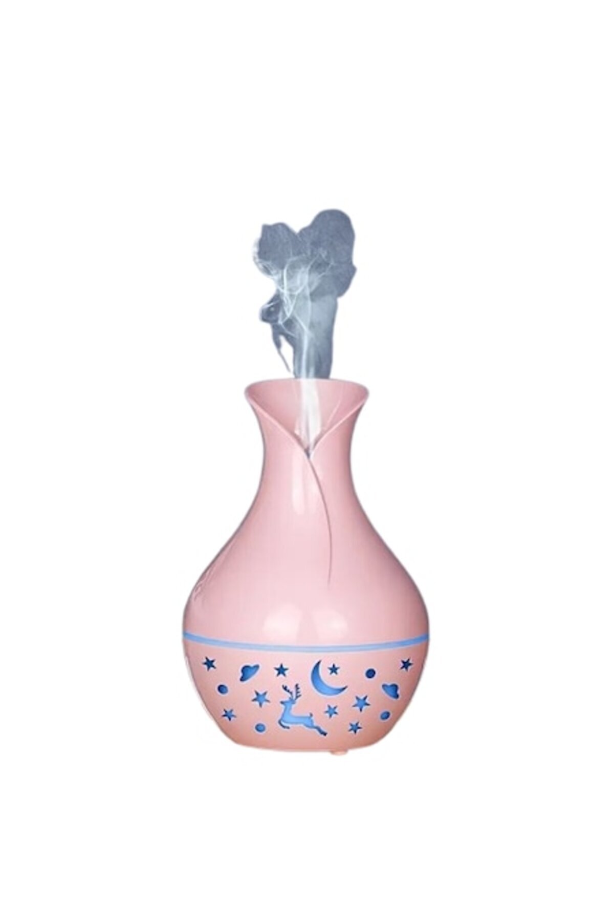 Promagg-diffuser and ultrasonic air humidifier with essential oils, aromatherapy, pink 1