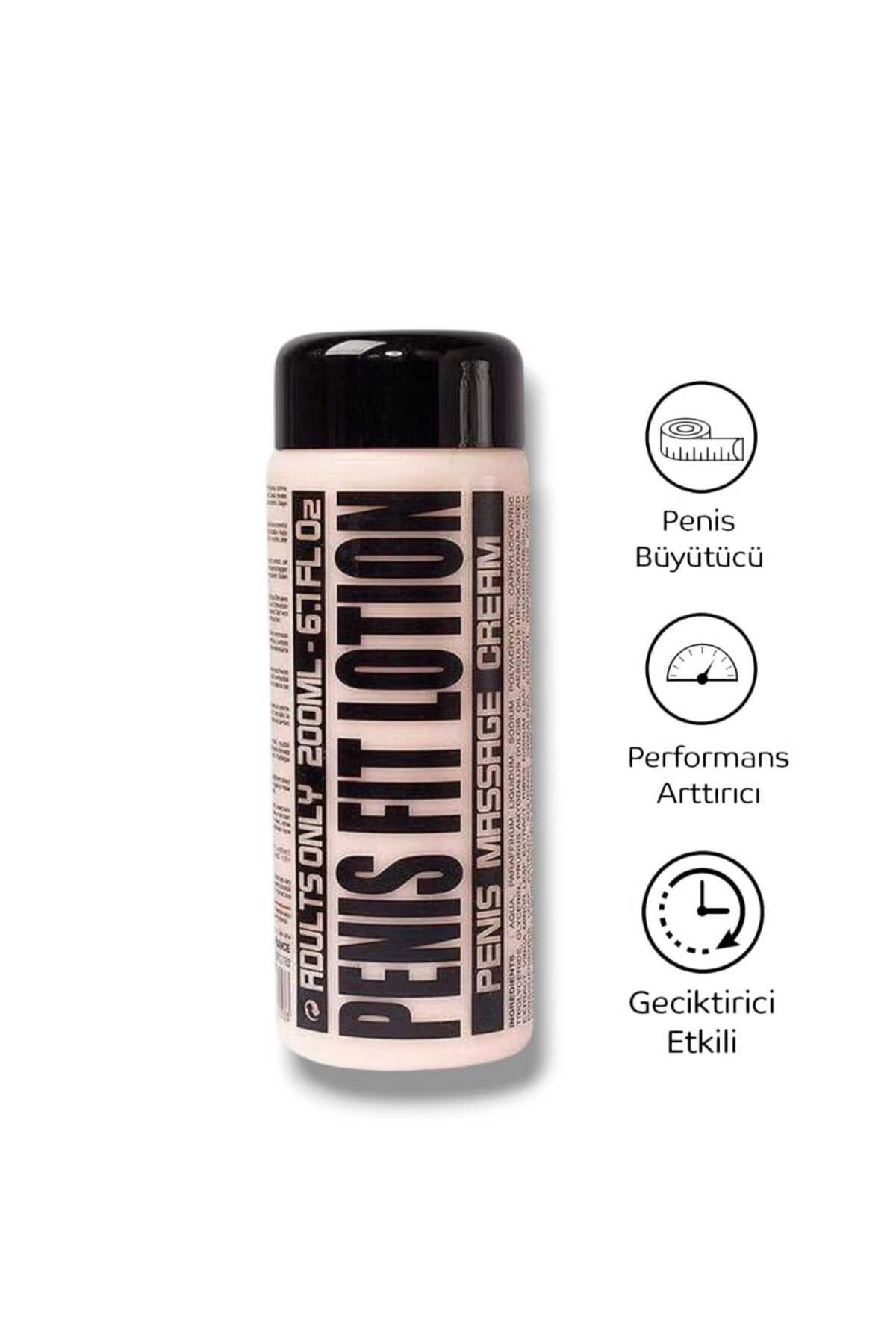 CİTY ZONE Penıs Fıt Lotıon Erkeklere Özel Geliştirilmiş Hacim Ve Sertlik Kremi 100 ML - 1 Adet