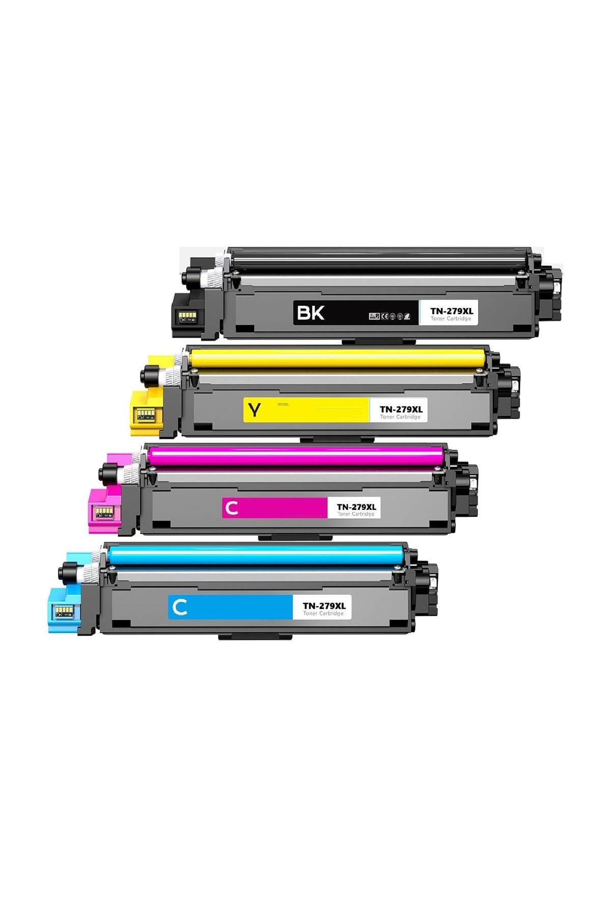 Brother TN279XL ( TN-279XL ) 4 Renk Çipli Muadil Toner MFC-L3720CDW (L3720) Yazıcı Uyumlu
