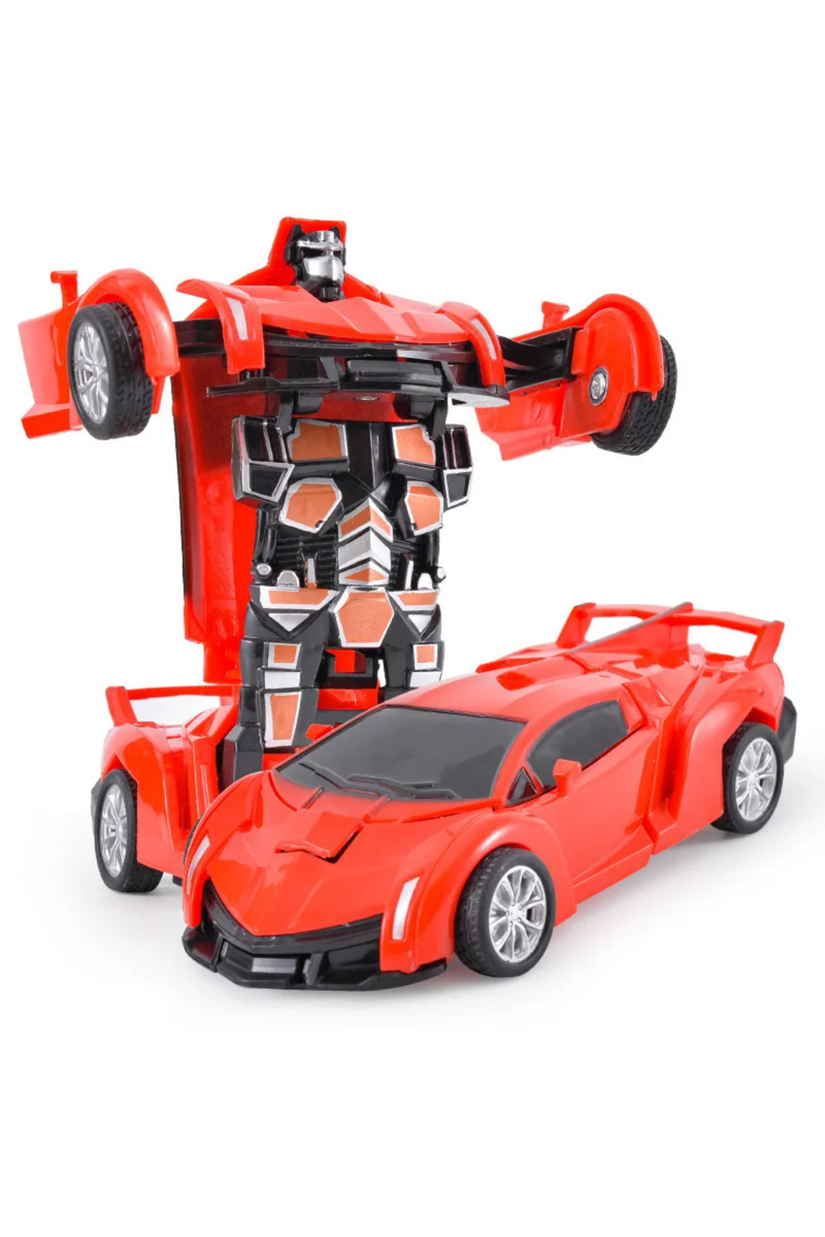 choice2-Transformer car E Shape-shifting toy car inertial impact one-button shape-shifting boy puzzle collis 1