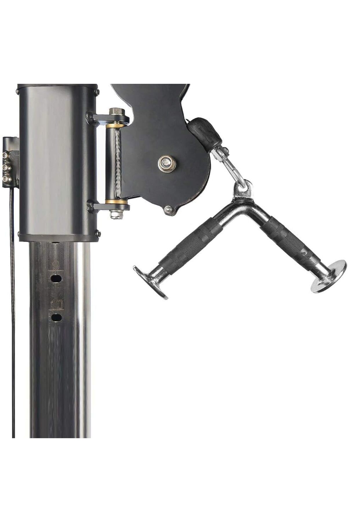 erorex-Tricep Press Down Cable Attachment LAT Pulldown Bar Handle Attachment Home Gym Machine Accessories 2