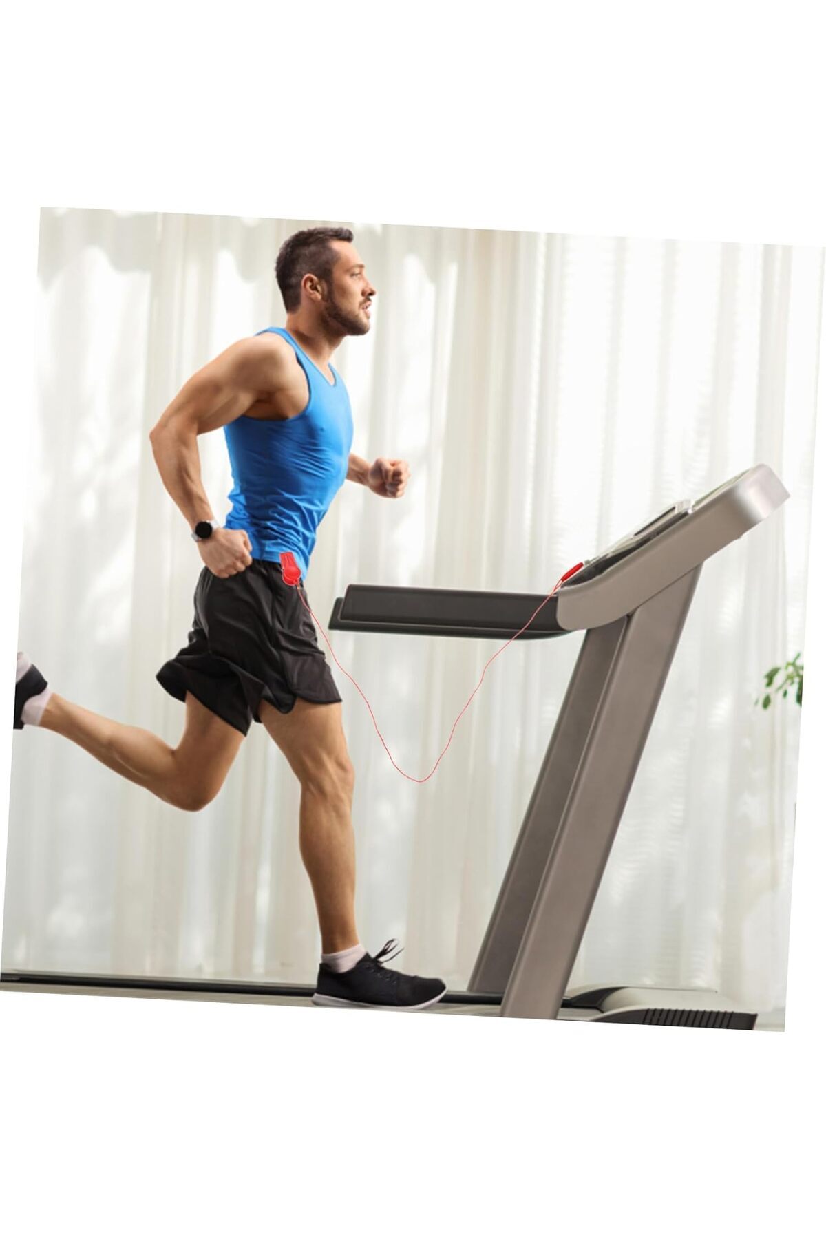 erorex-SUPVOX 1 Set Treadmill Key Treadmill Safety Key Universal Fitness Plastic Stop Component Running 3