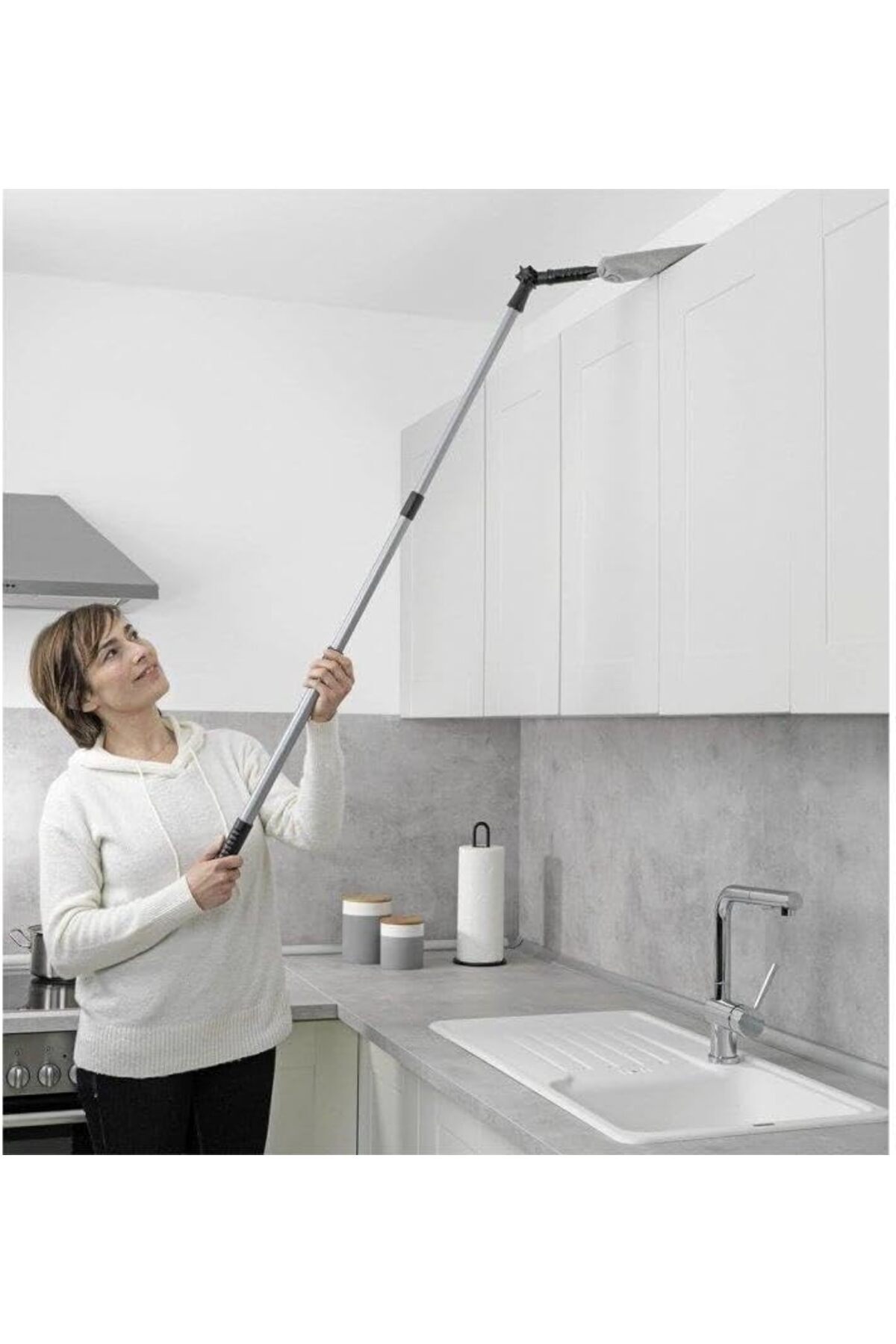 Yıldızan Teleskopik Toz Alma Fırçası – 116-182 cm Uzayabilen Saplı Pratik Temizlik Aracı 1166718