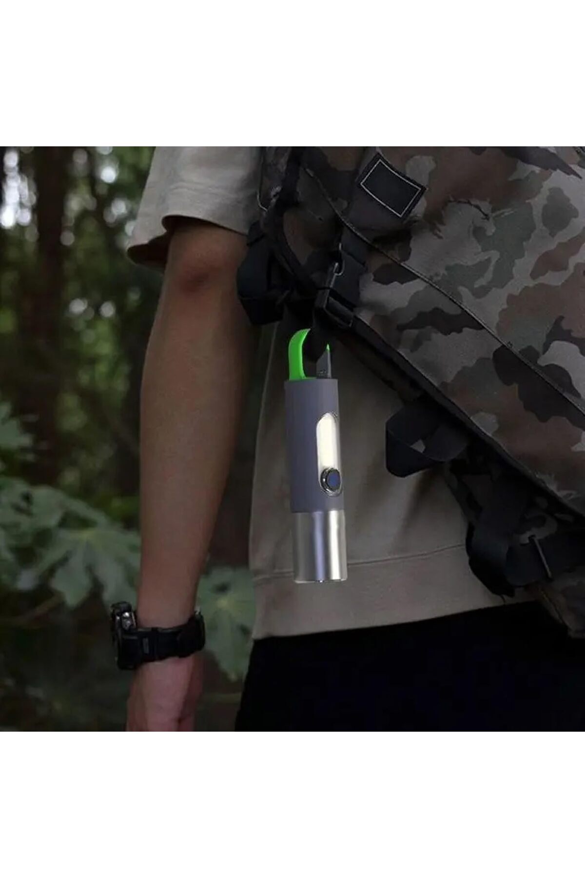 erorex-Rechargeable Flashlights Portable Flashlight Lanterns High Lumens Zoomable Flashlight 3 Modes Side 2