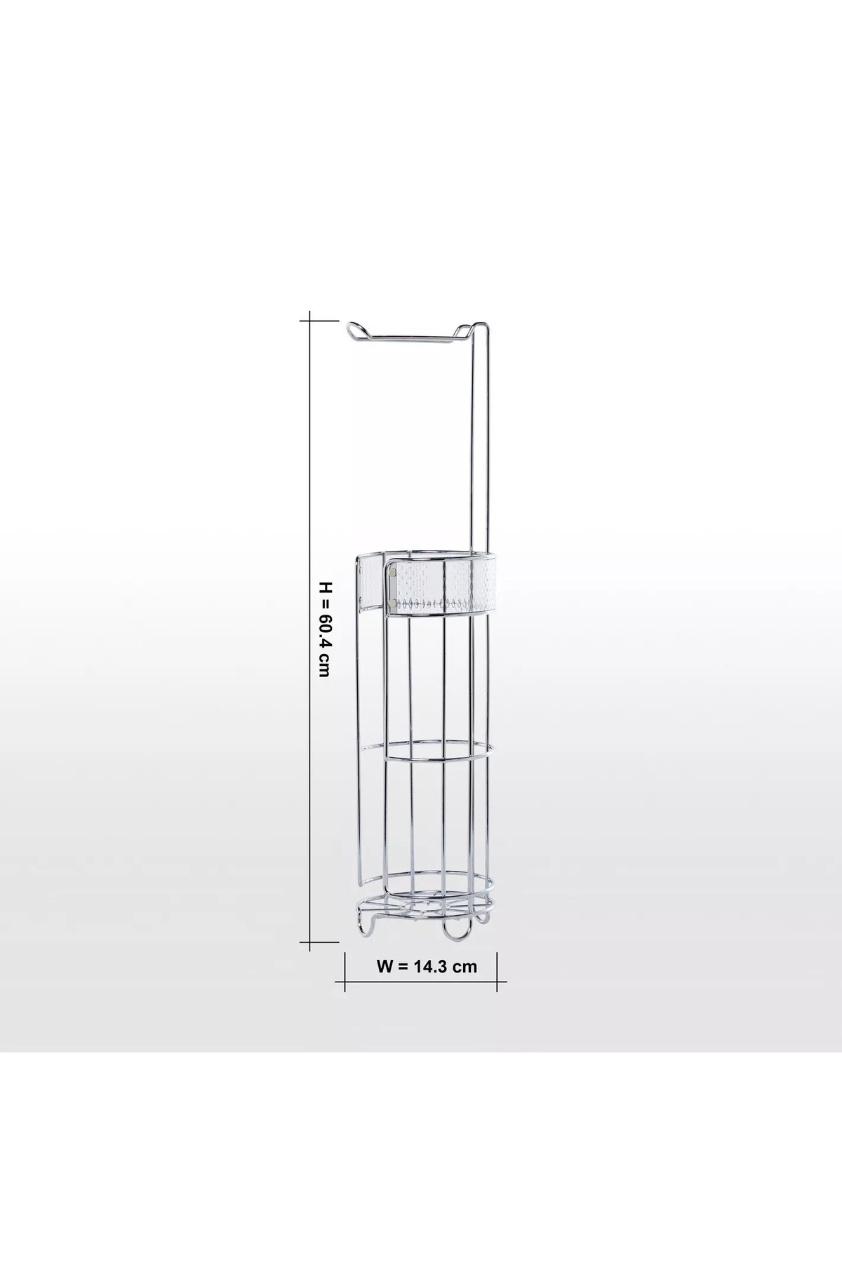 Generic-Rain Toilet Roll Holder with Storage 2