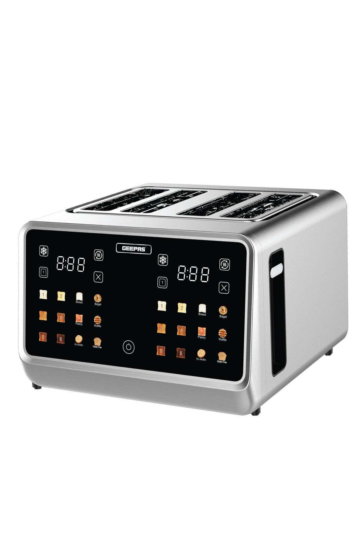 Geepas-Digital 4-Slice Toaster 6 Modes 1770 W 1