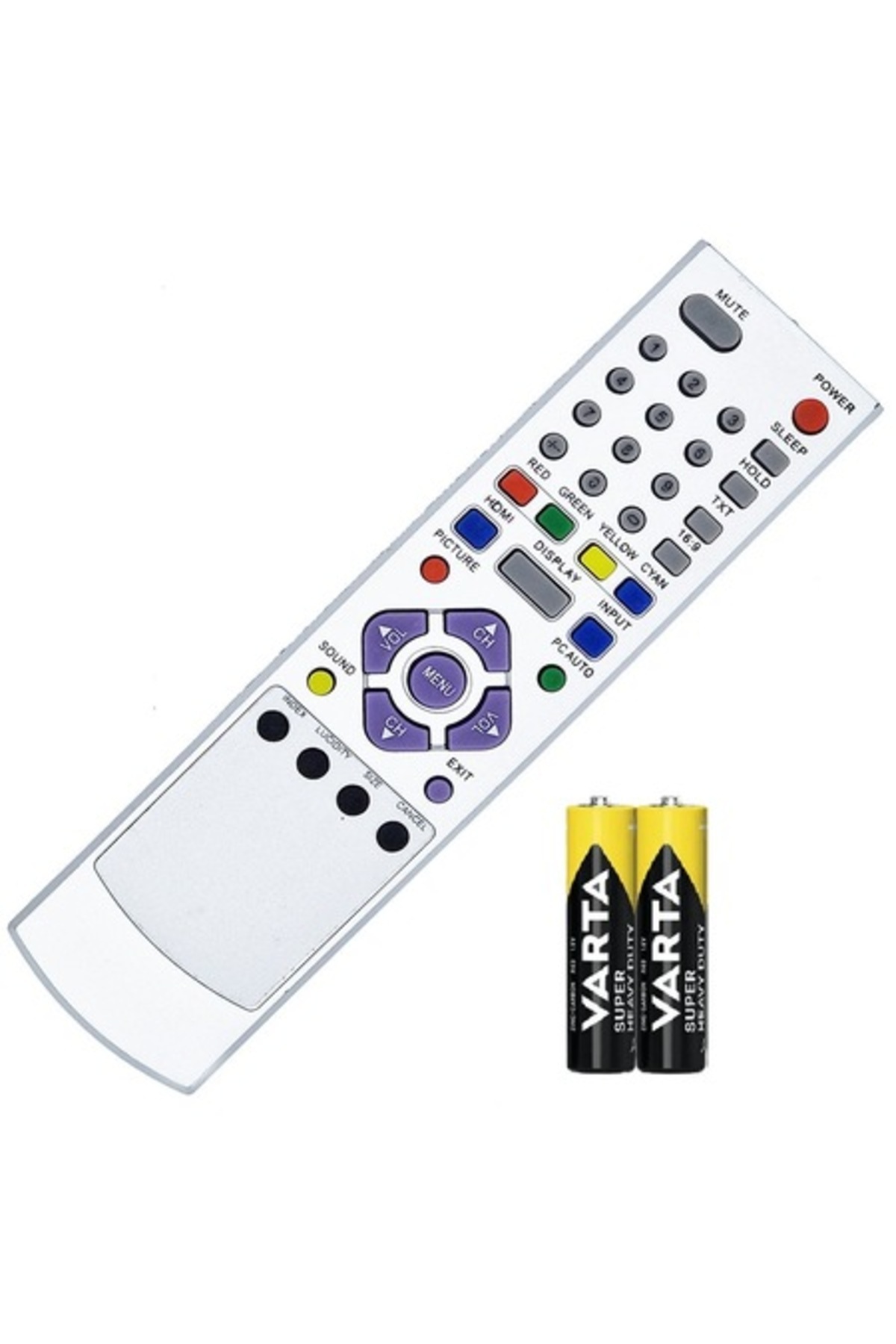 Evo-Remote Control for LCD VORTEX evoremote®, batteries included 1