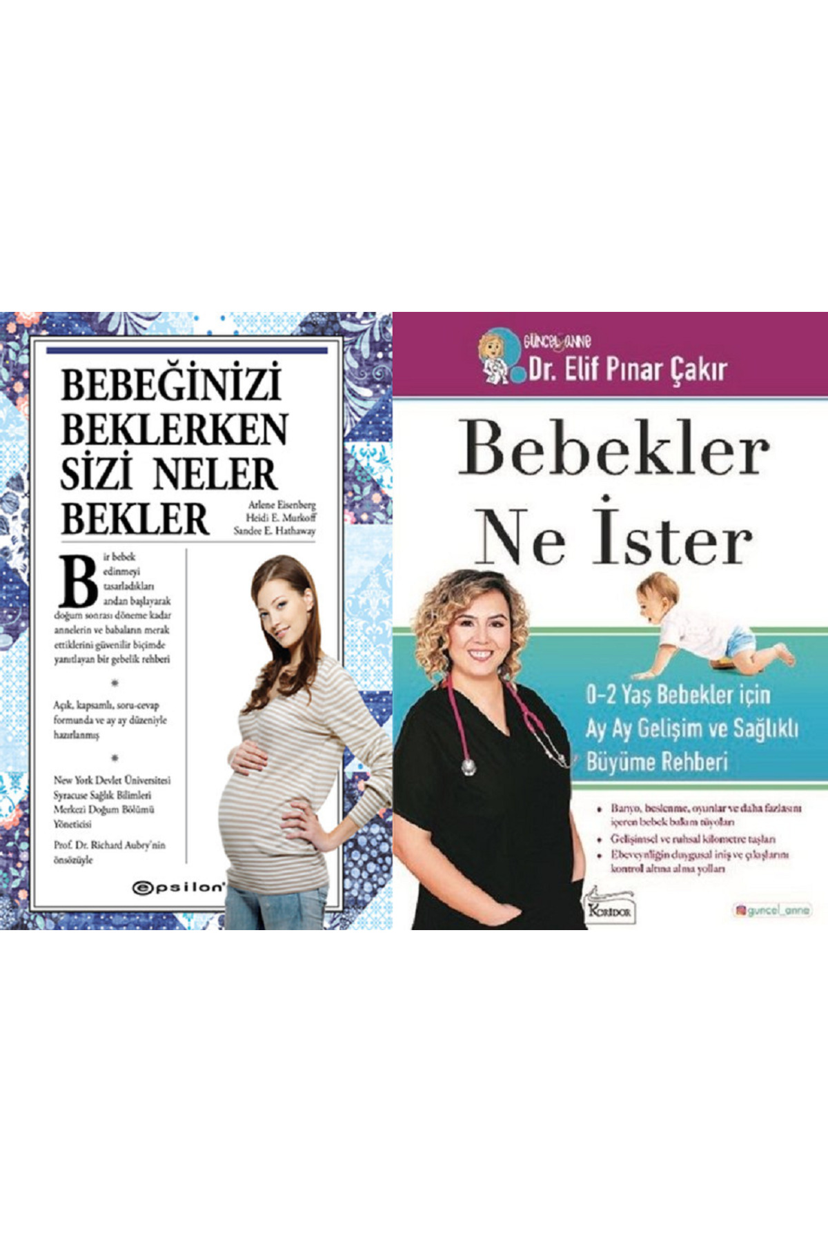 Epsilon Yayınevi Bebeğinizi Beklerken Sizi Neler Bekler? + Bebekler Ne İster 2 Kitap Set - Fiyatı, Yorumları